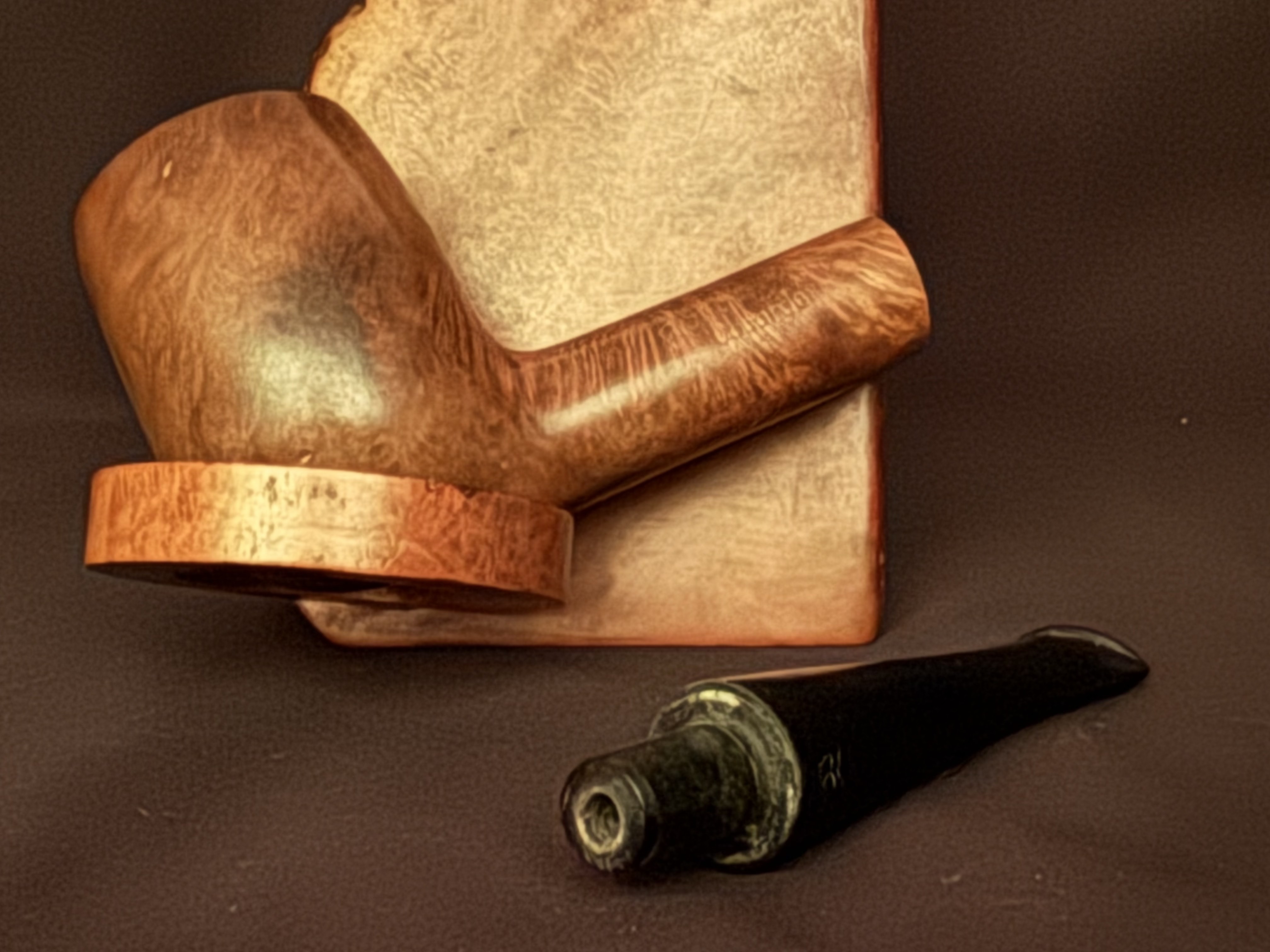 Butz-Choquin Cocards 1601 Smooth Brandy Estate Pipe, French Briar 7