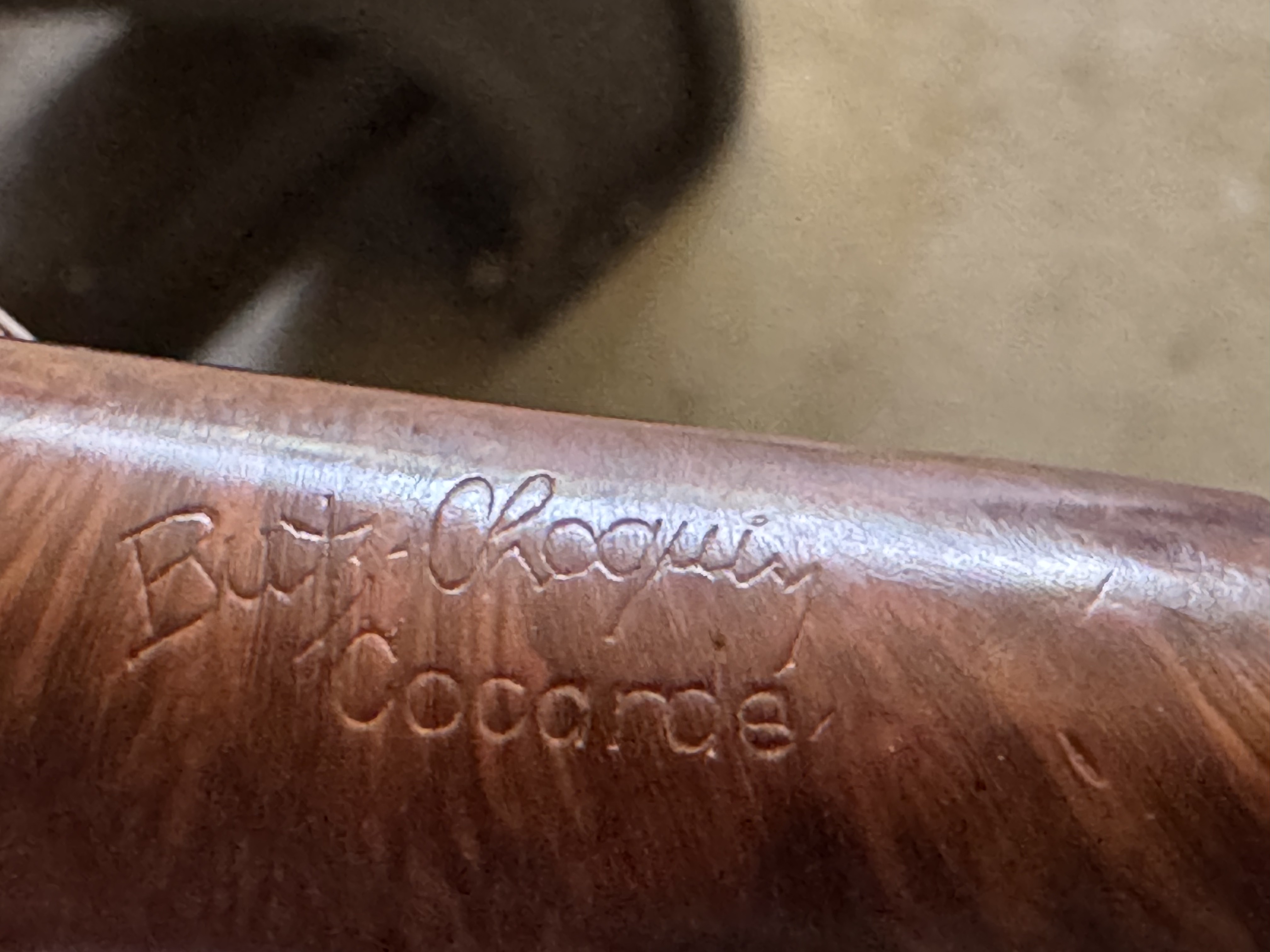 Butz-Choquin Cocards 1601 Smooth Brandy Estate Pipe, French Briar 10