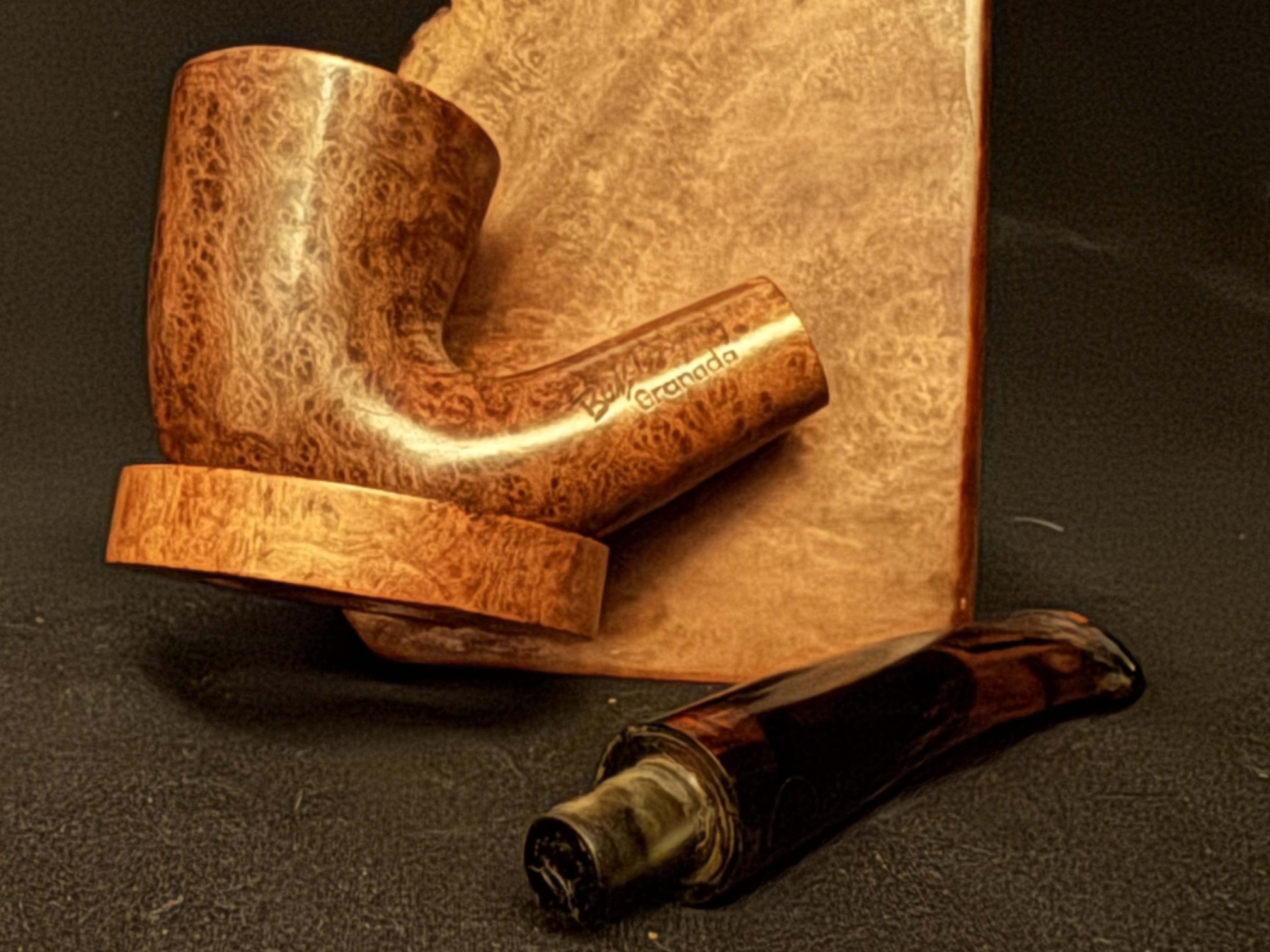 Butz-Choquin Granada 1283 E Bent Dublin Smooth Estate Pipe 13
