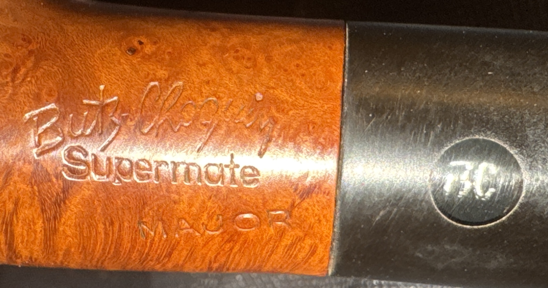 Butz Choquin Supermate Major St Claude France 1028 Estate Pipe 12