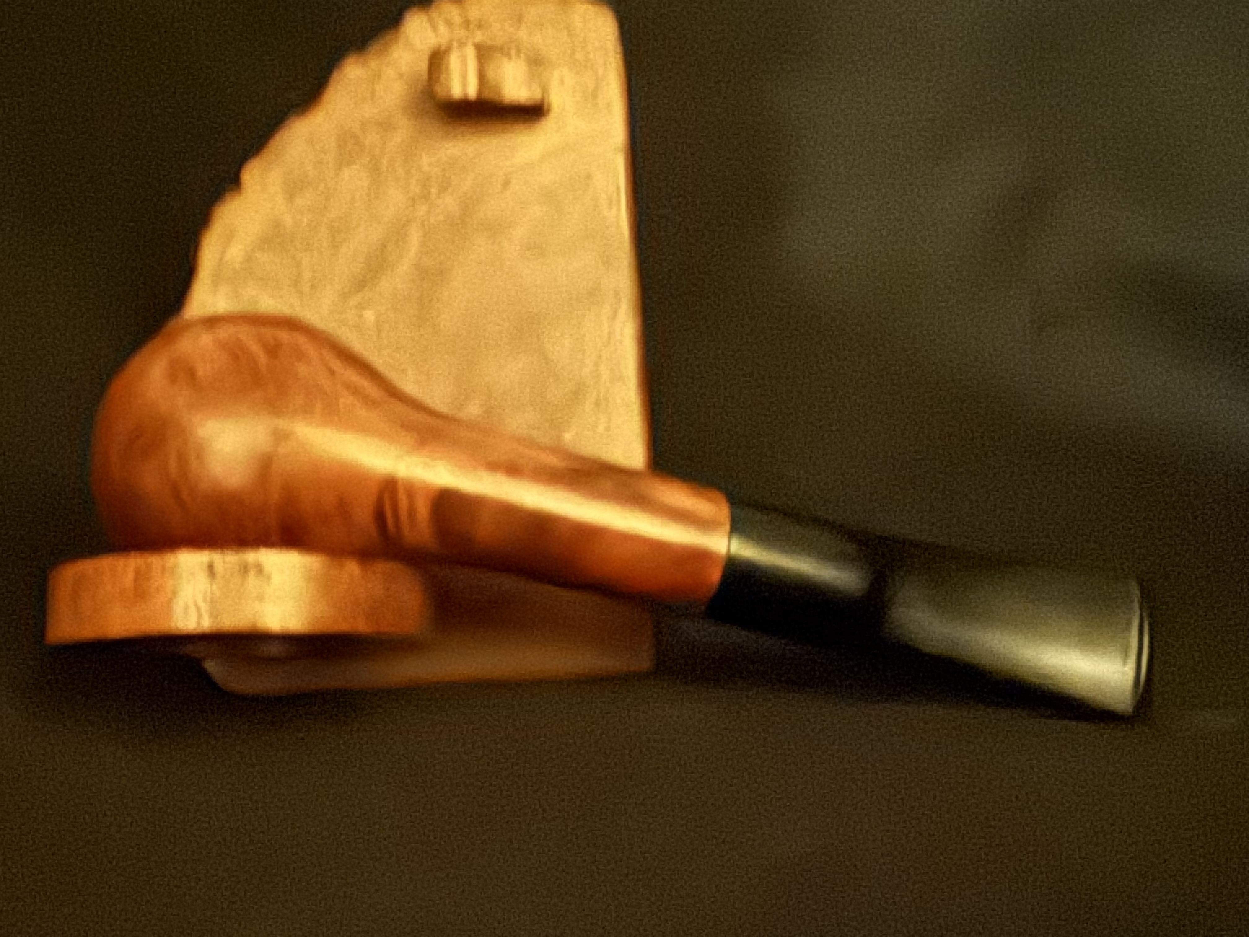 Butz Choquin Pallas Extra St Claude France 7722 Straight Pocket Billiard Acrylic Saddle Stem Fishtail Mouthpiece Estate Pipe 6