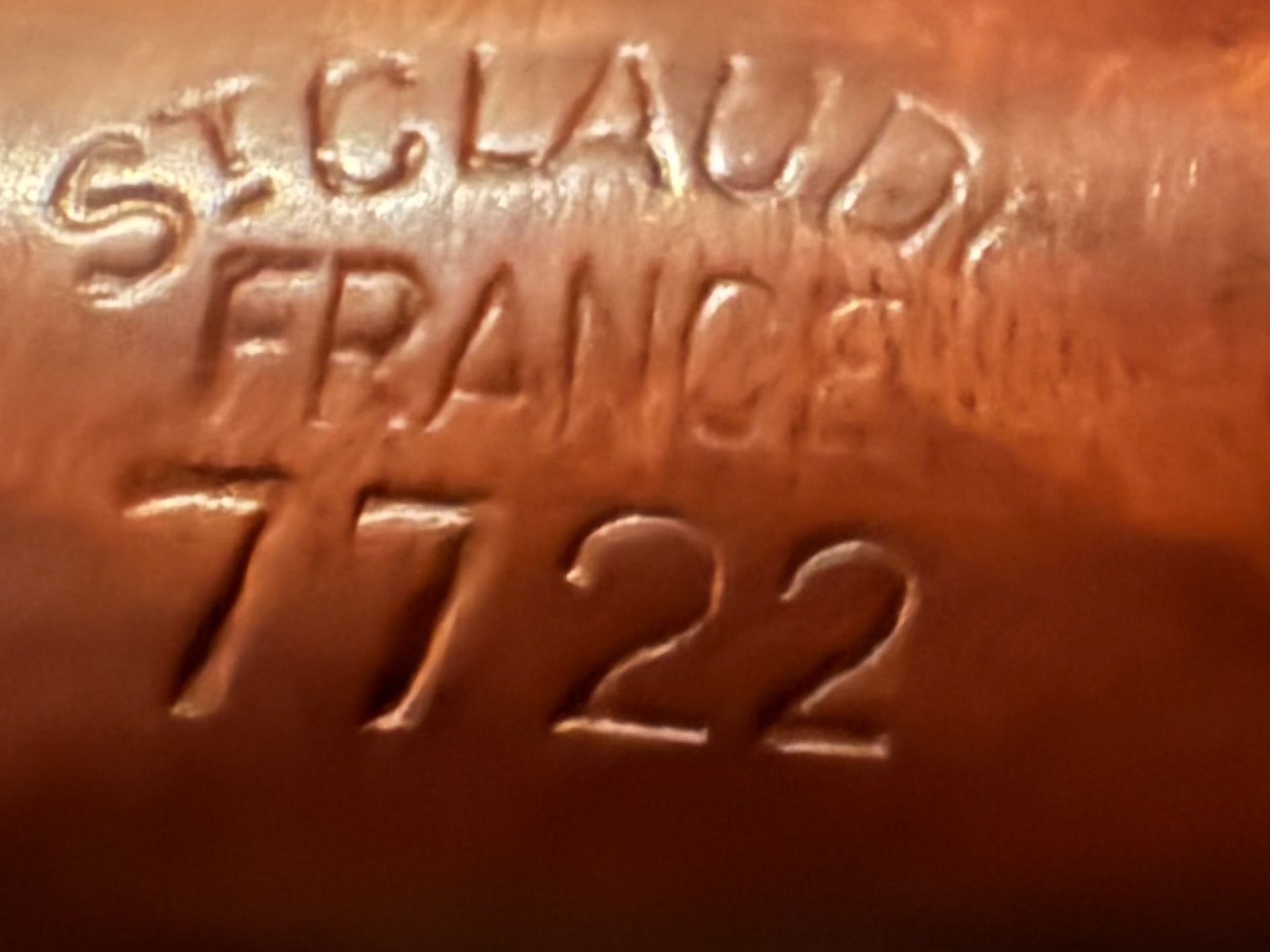 Butz Choquin Pallas Extra St Claude France 7722 Straight Pocket Billiard Acrylic Saddle Stem Fishtail Mouthpiece Estate Pipe 11