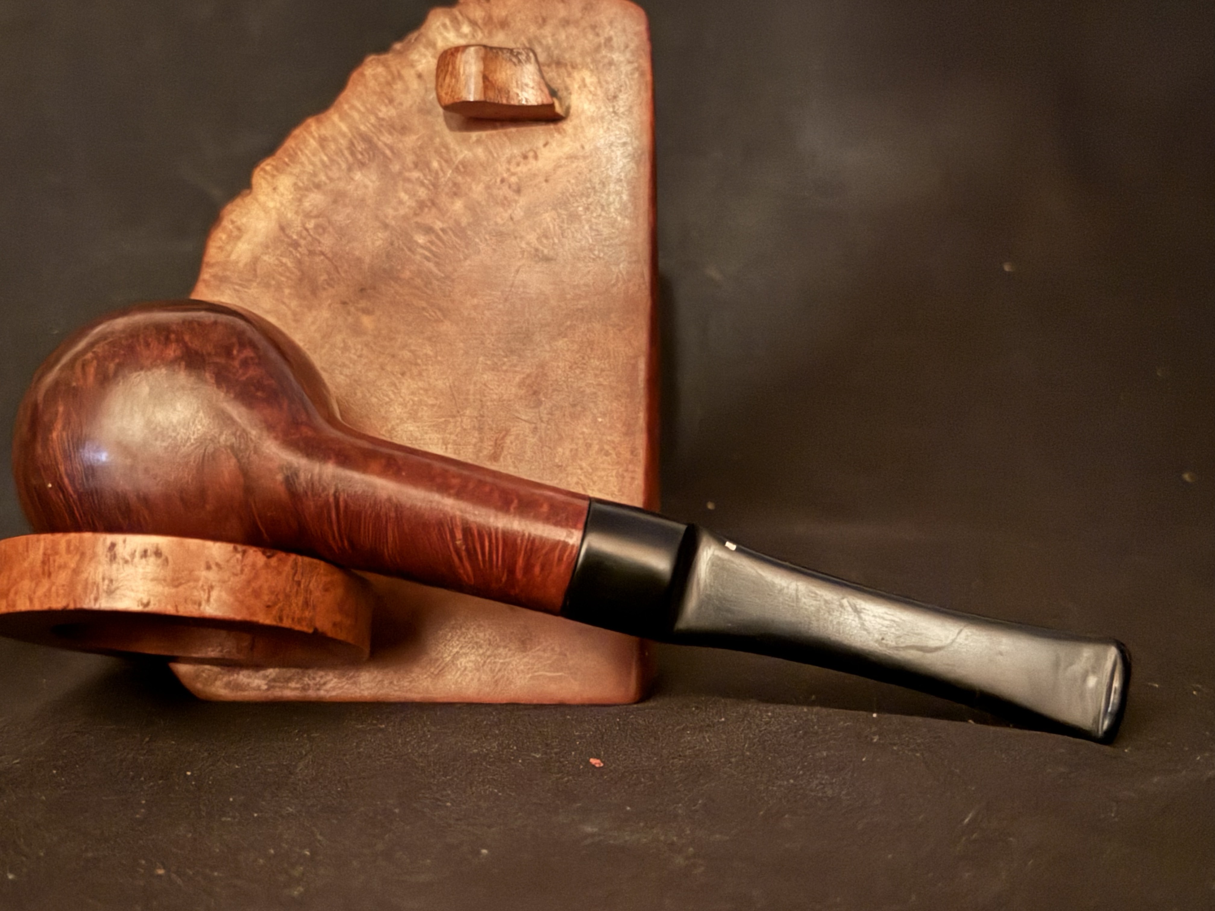 Butz-Choquin Old Root 150.1 St Claude Smooth Straight Pot, Vulcanite Saddle Stem 8
