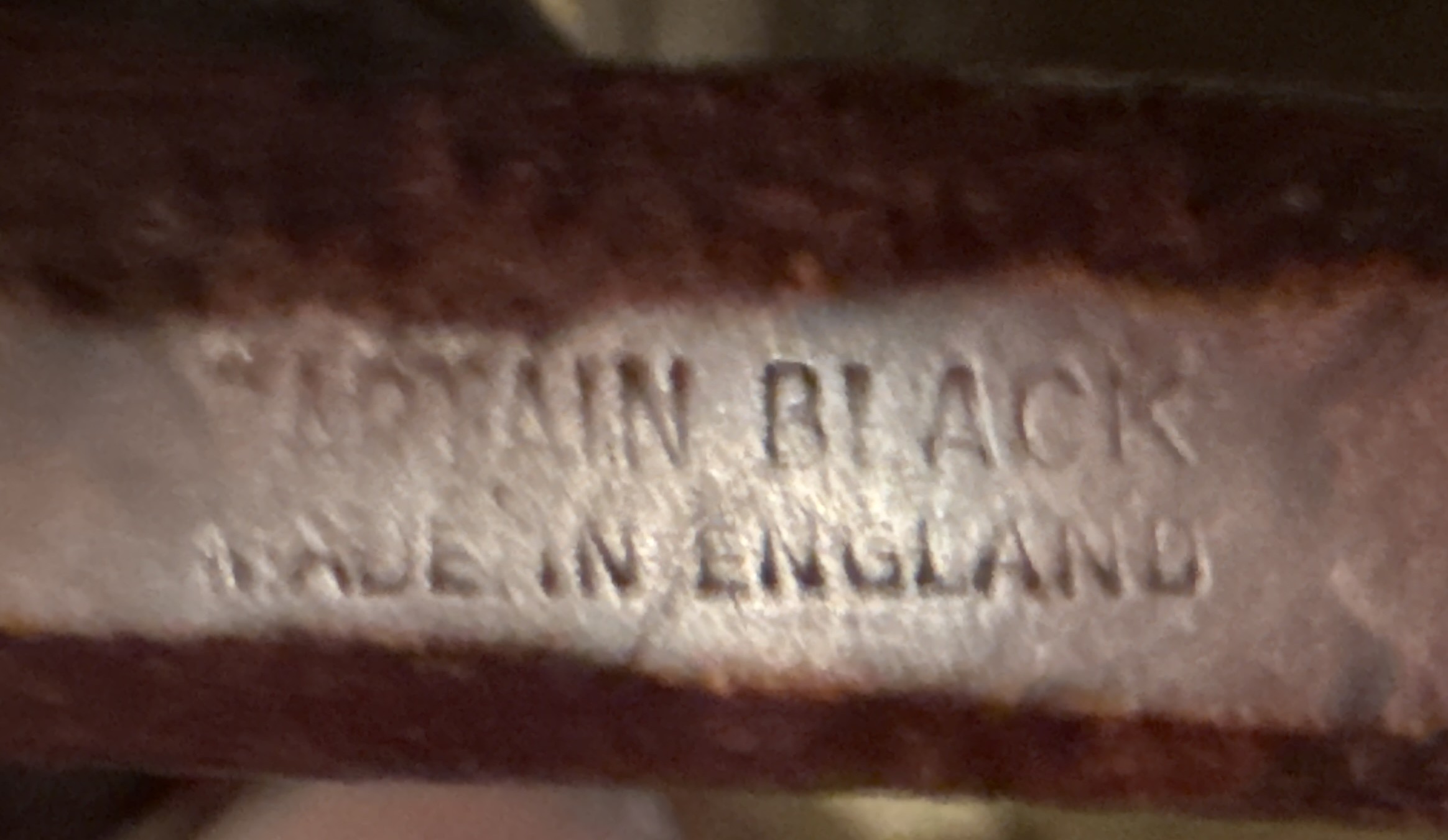 Captain Black mage in england BX23 sandblast straight billiard 4
