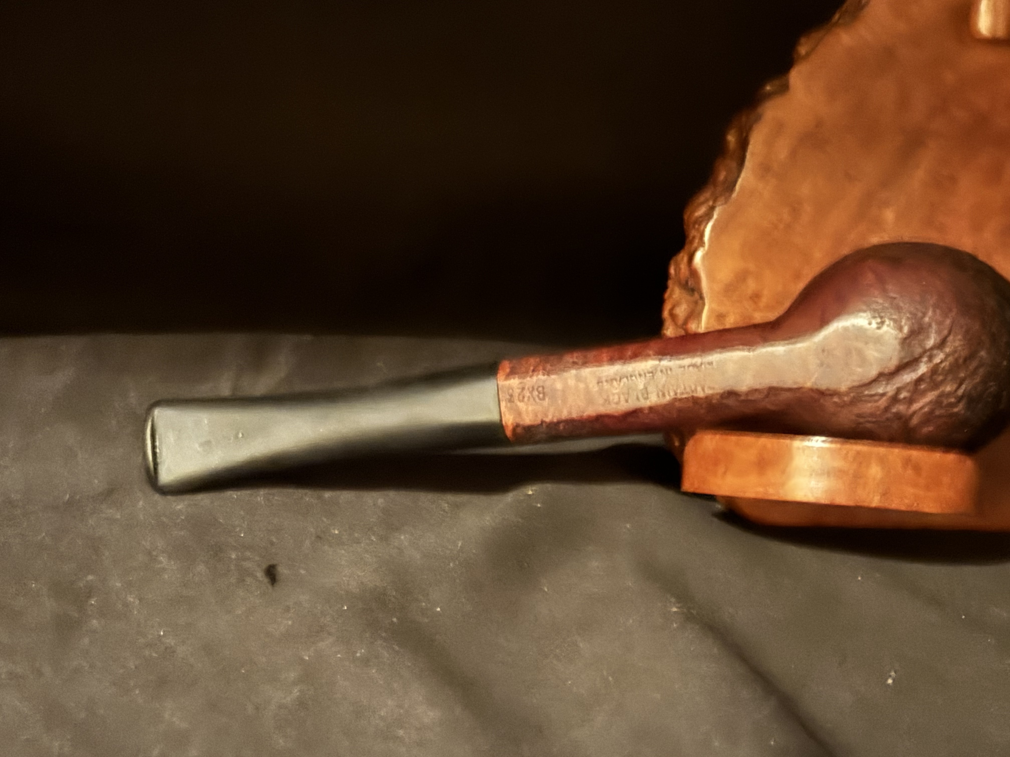 Captain Black mage in england BX23 sandblast straight billiard 6
