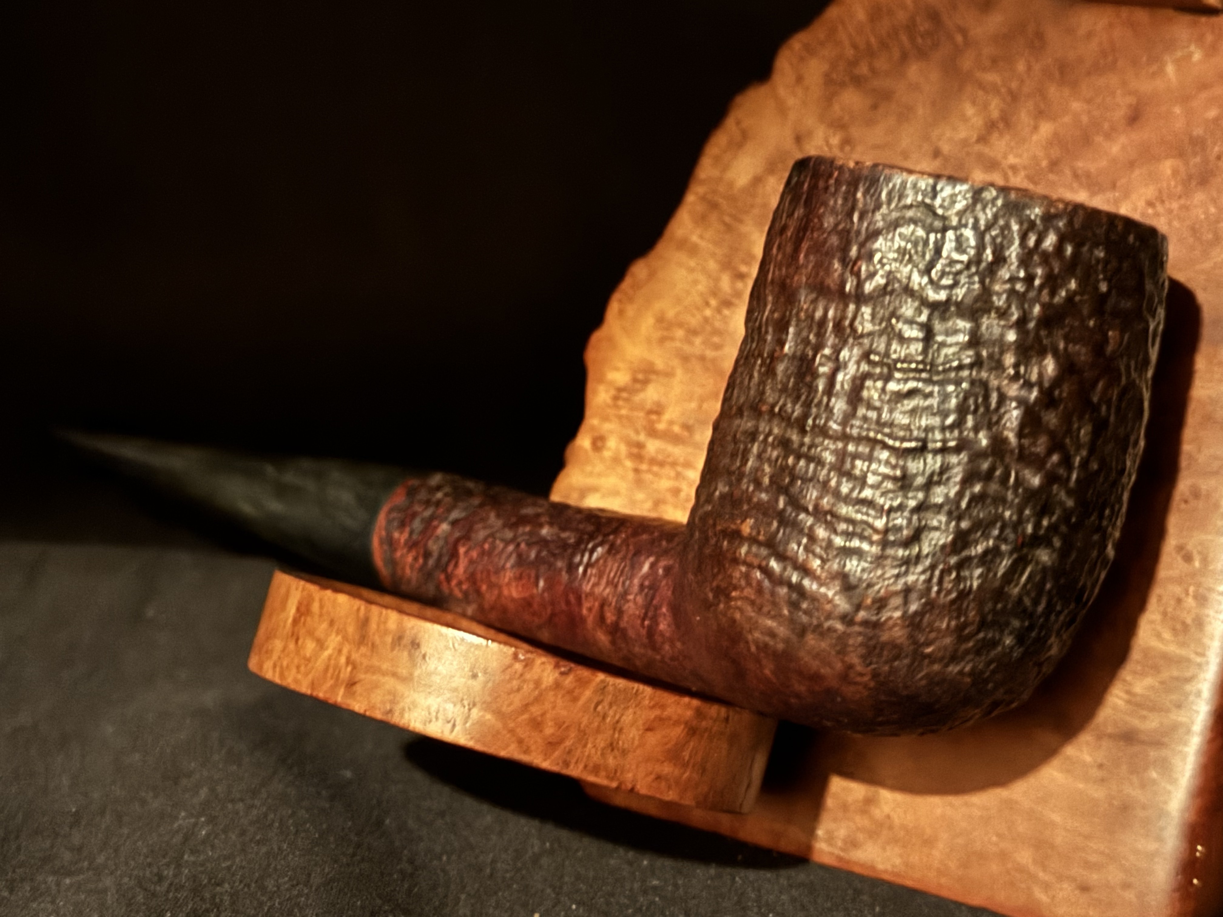 Captain Black mage in england BX23 sandblast straight billiard 7