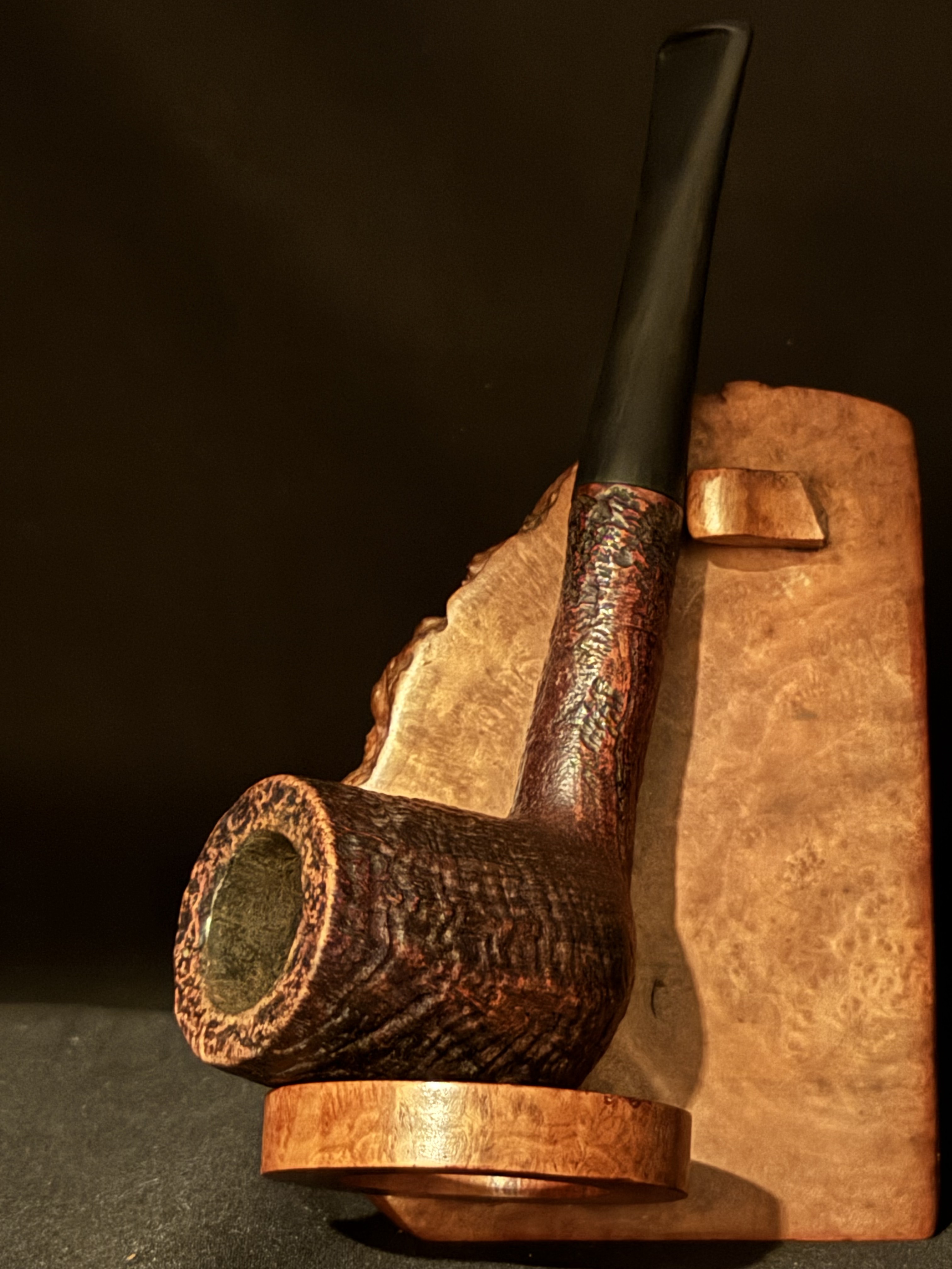 Captain Black mage in england BX23 sandblast straight billiard 9