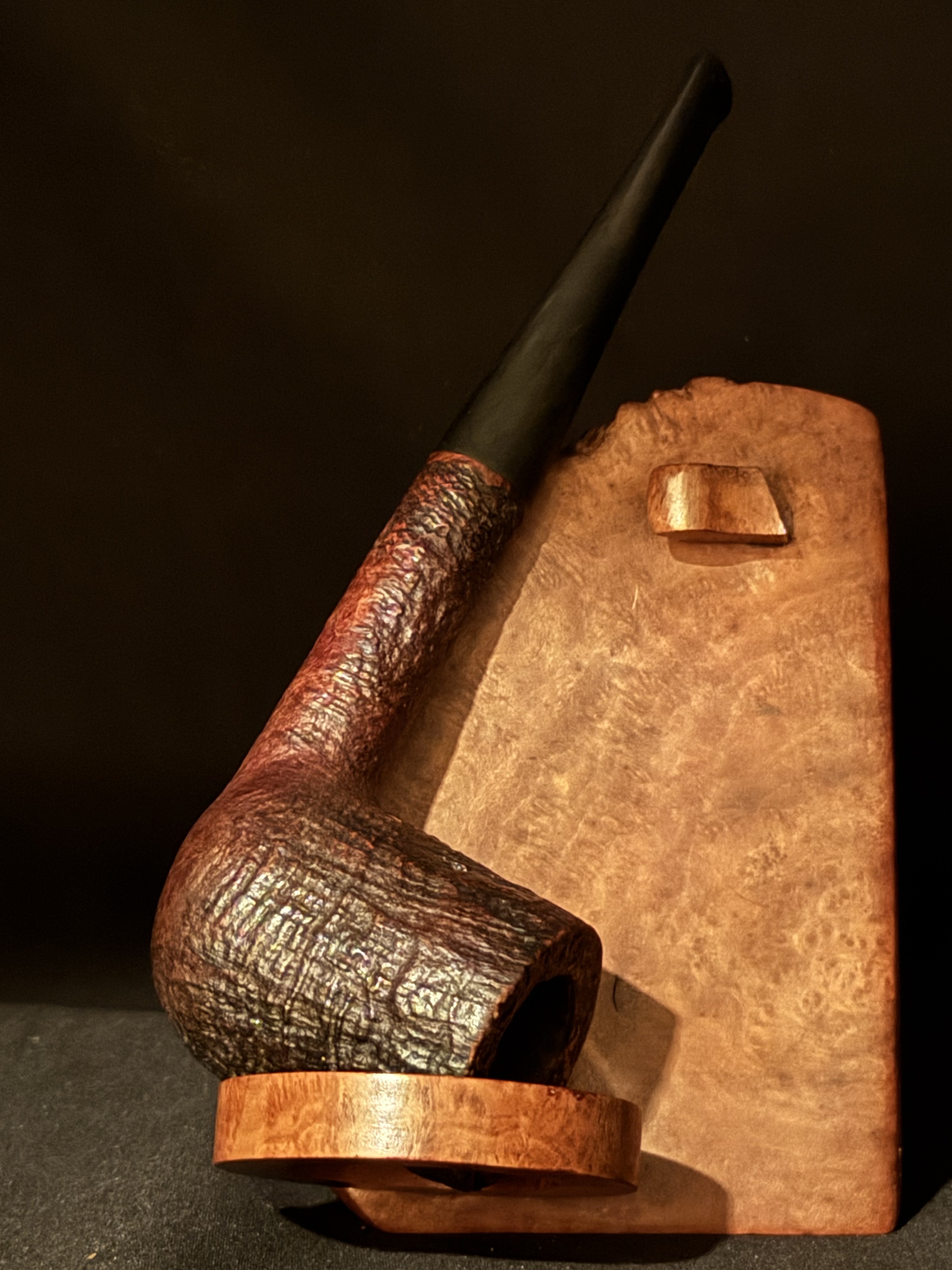 Captain Black mage in england BX23 sandblast straight billiard 10