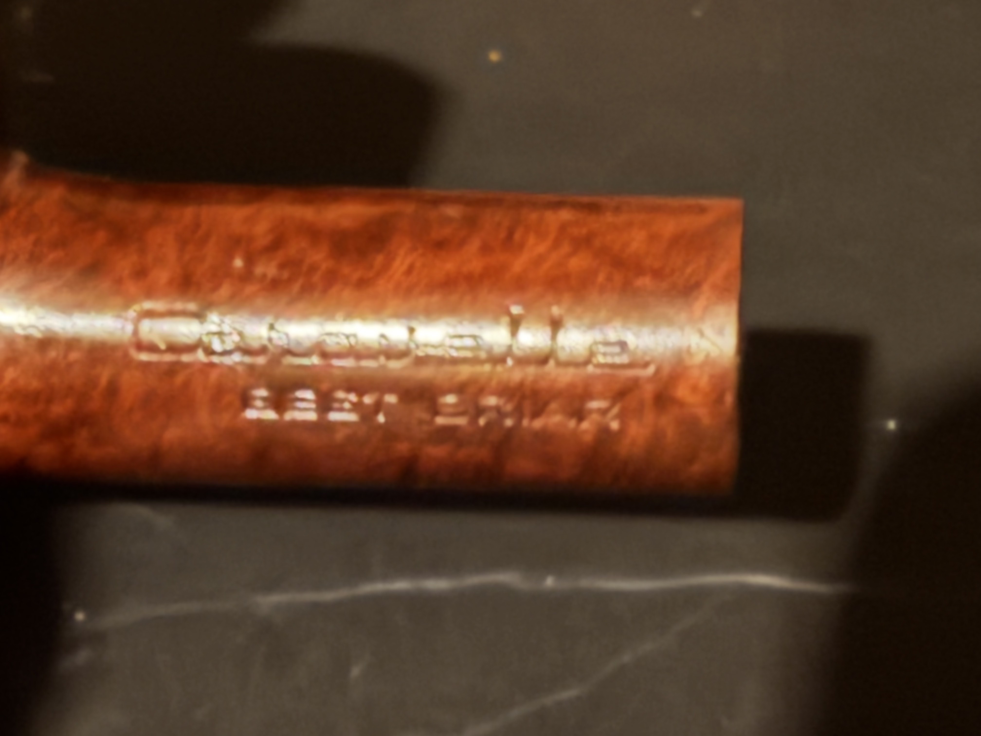 Cavarelle Best Briar 115 Smooth Apple Acrylic Stem Unsmoked Italy Estate Pipe 10