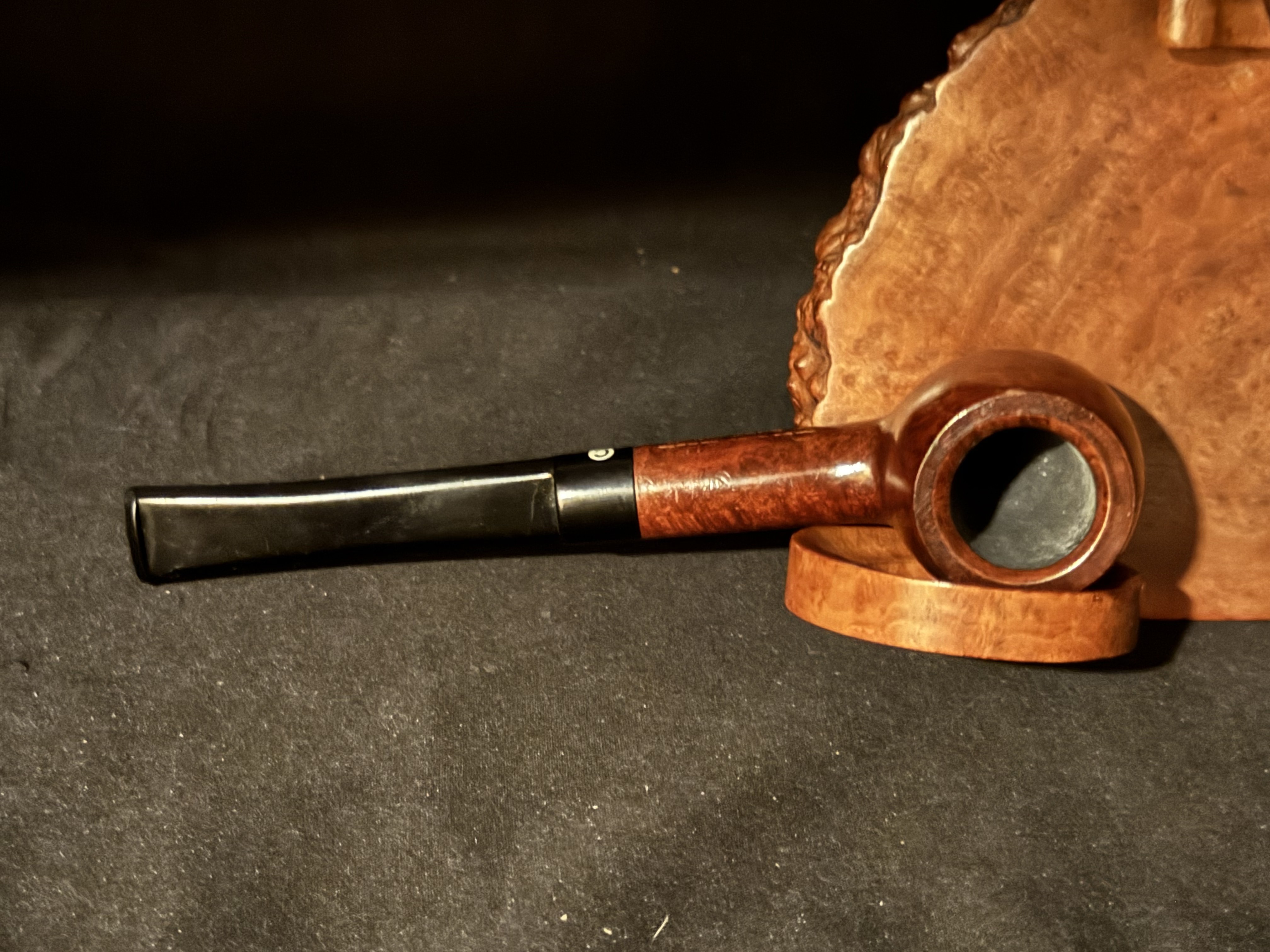 Cavarelle Best Briar 115 Smooth Apple Acrylic Stem Unsmoked Italy Estate Pipe 5