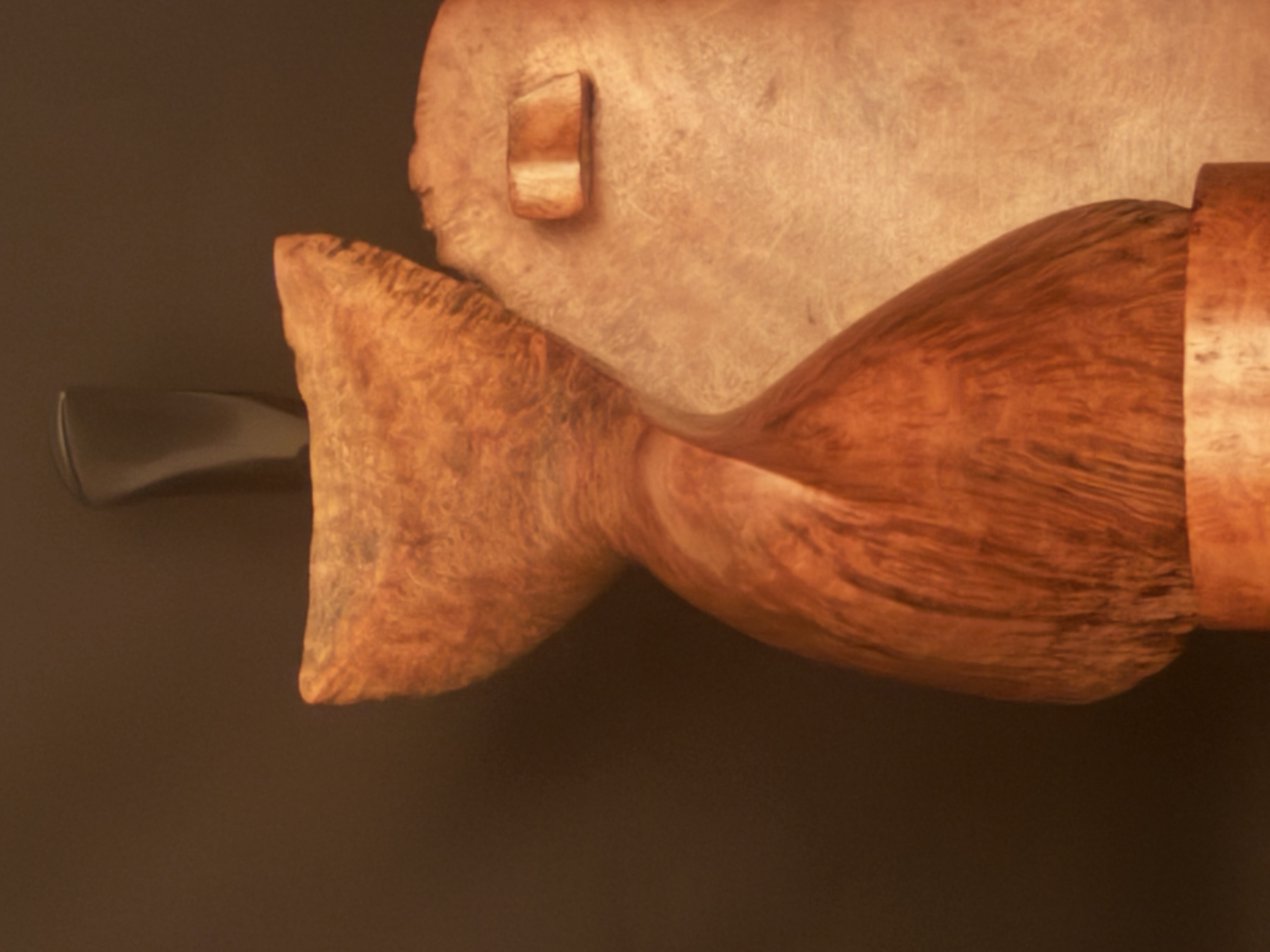 Cellini Original 165mm Block Grain Plateau Estate Pipe 6