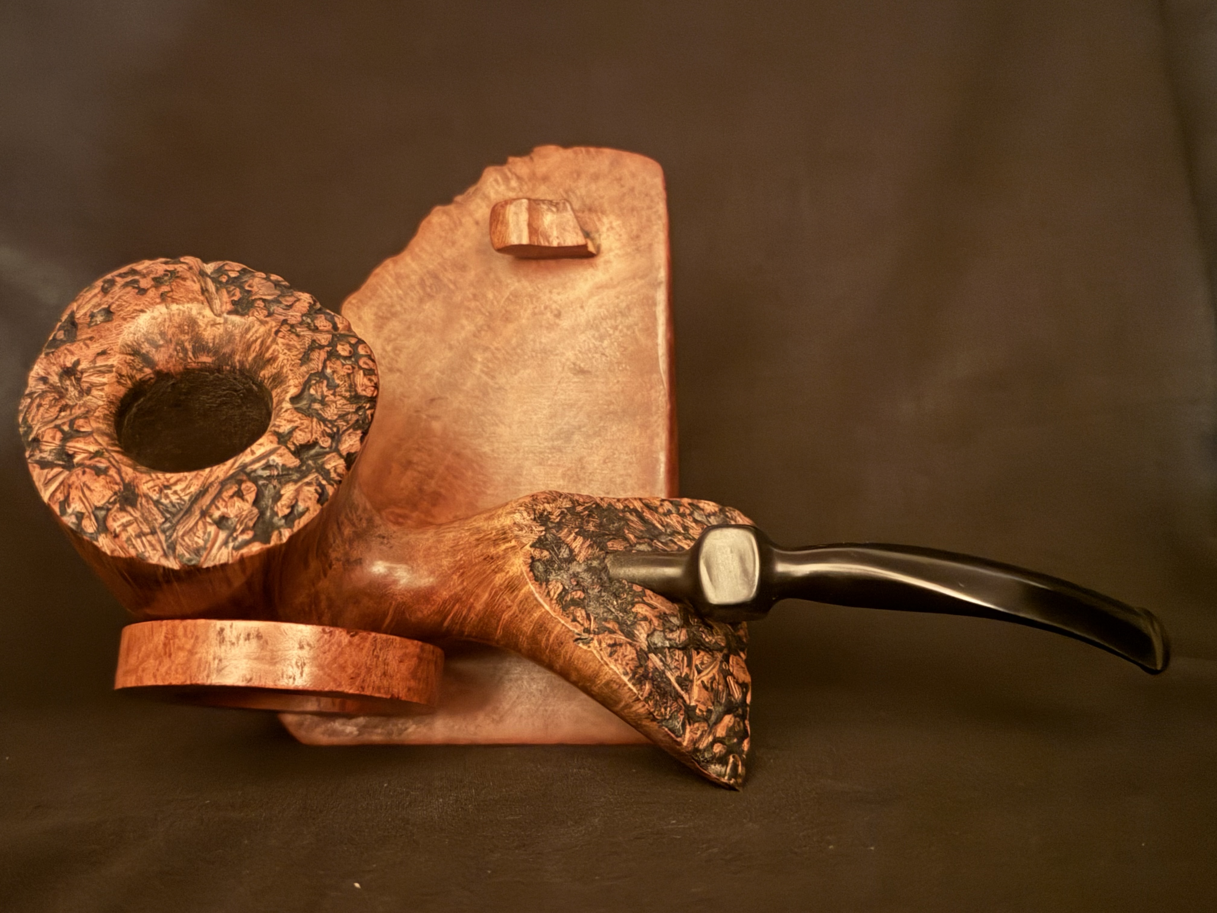 Cellini Original 165mm Block Grain Plateau Estate Pipe 10