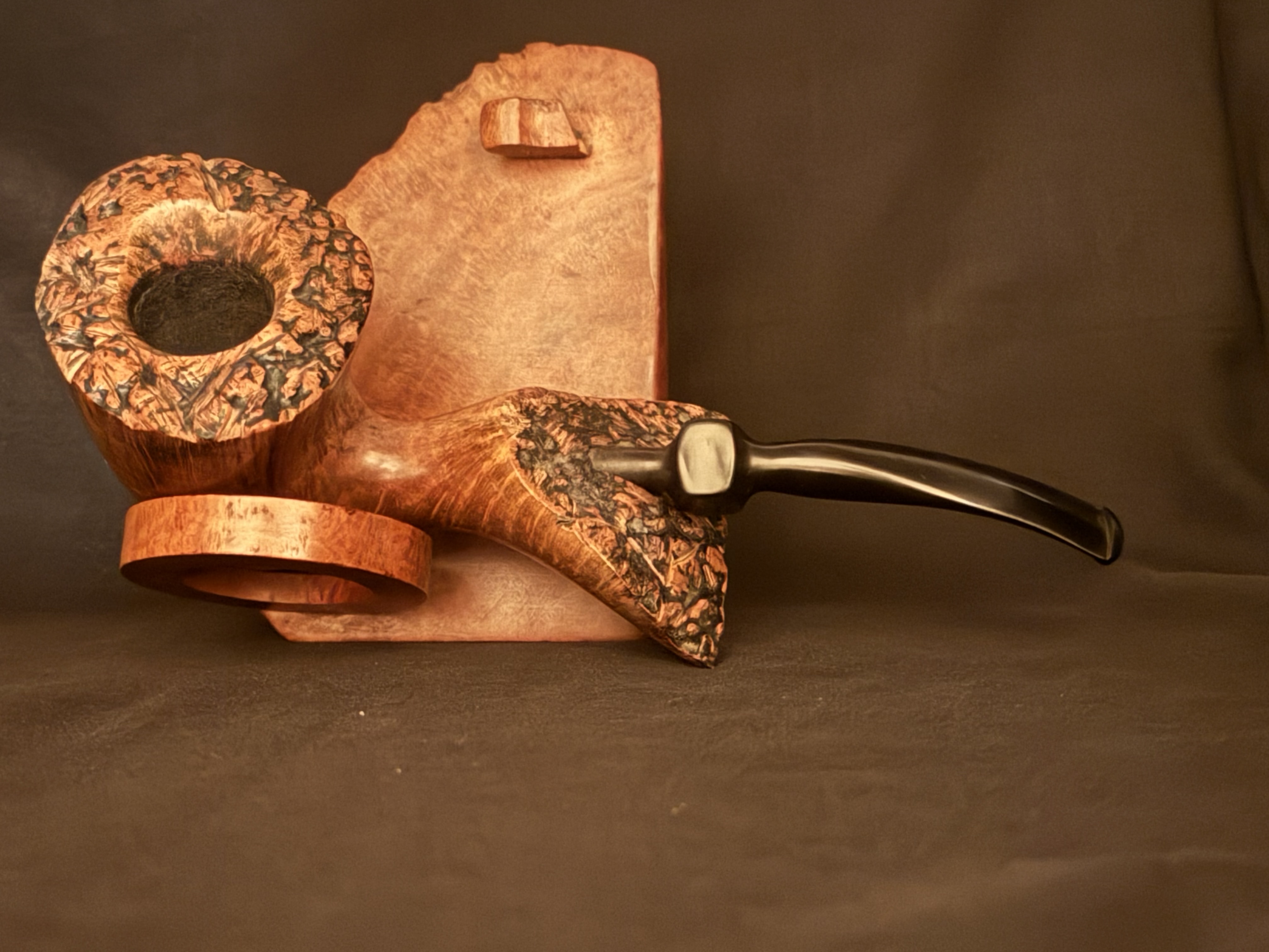 Cellini Original 165mm Block Grain Plateau Estate Pipe 11