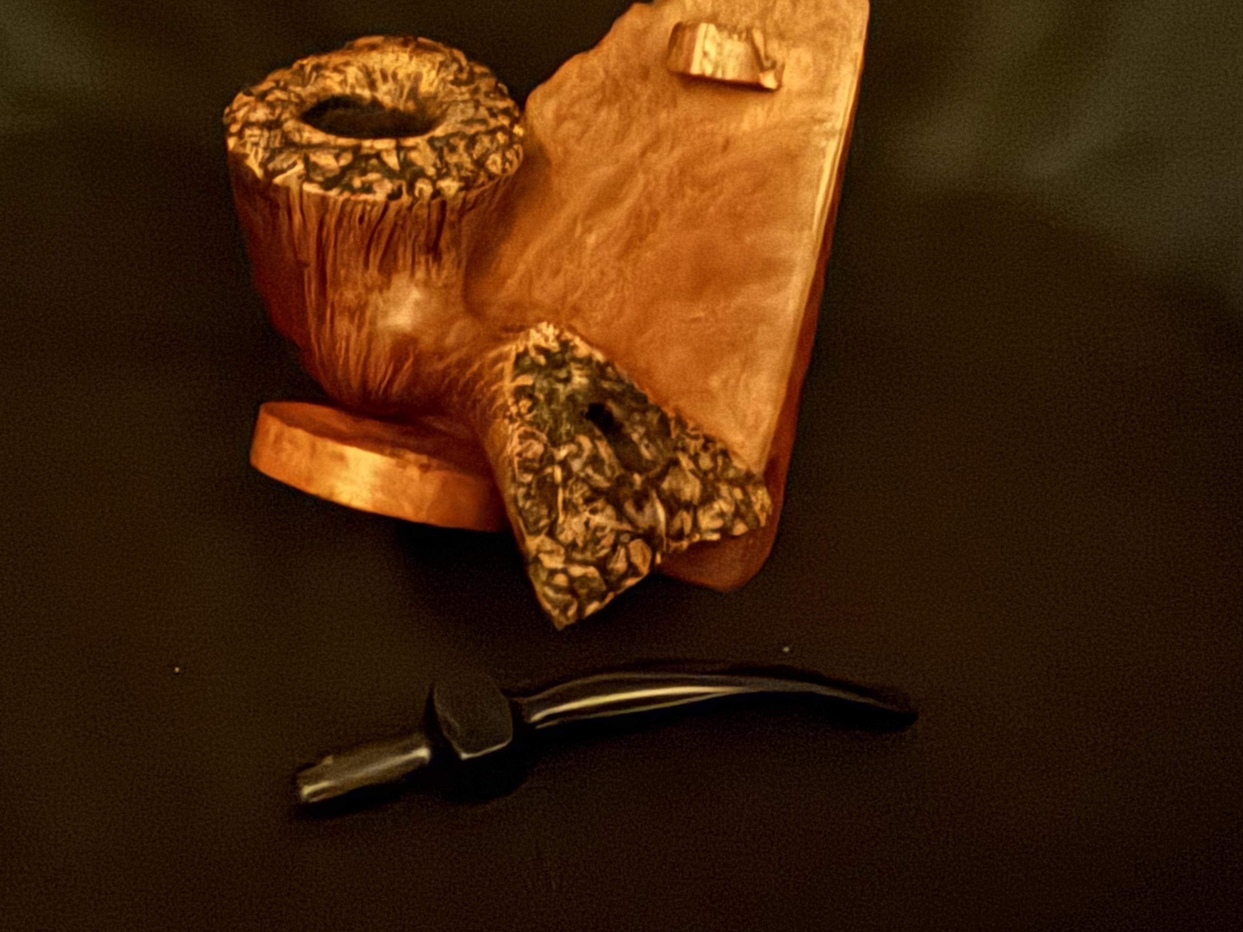 Cellini Original 165mm Block Grain Plateau Estate Pipe 22
