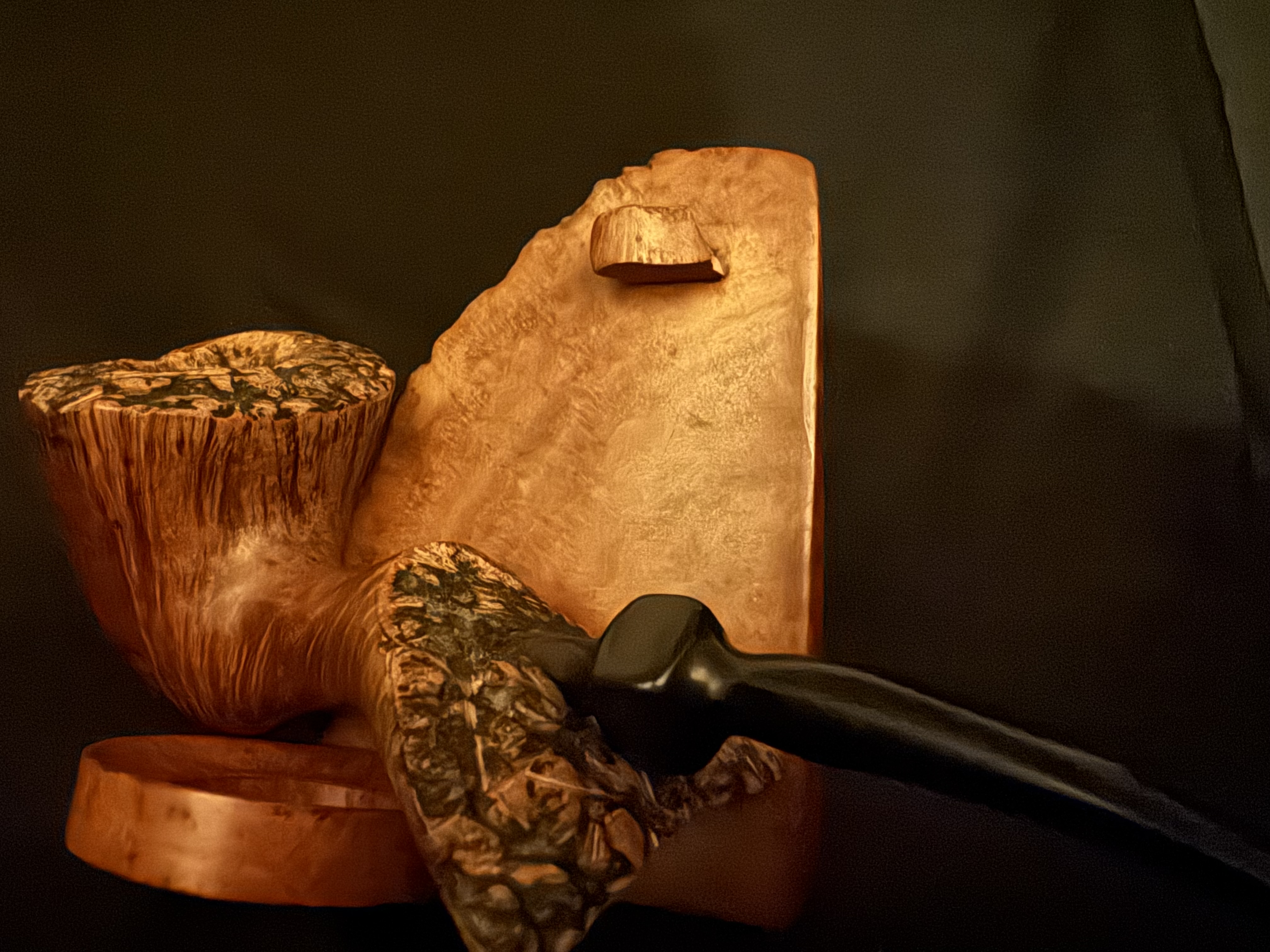 Cellini Original 165mm Block Grain Plateau Estate Pipe 23