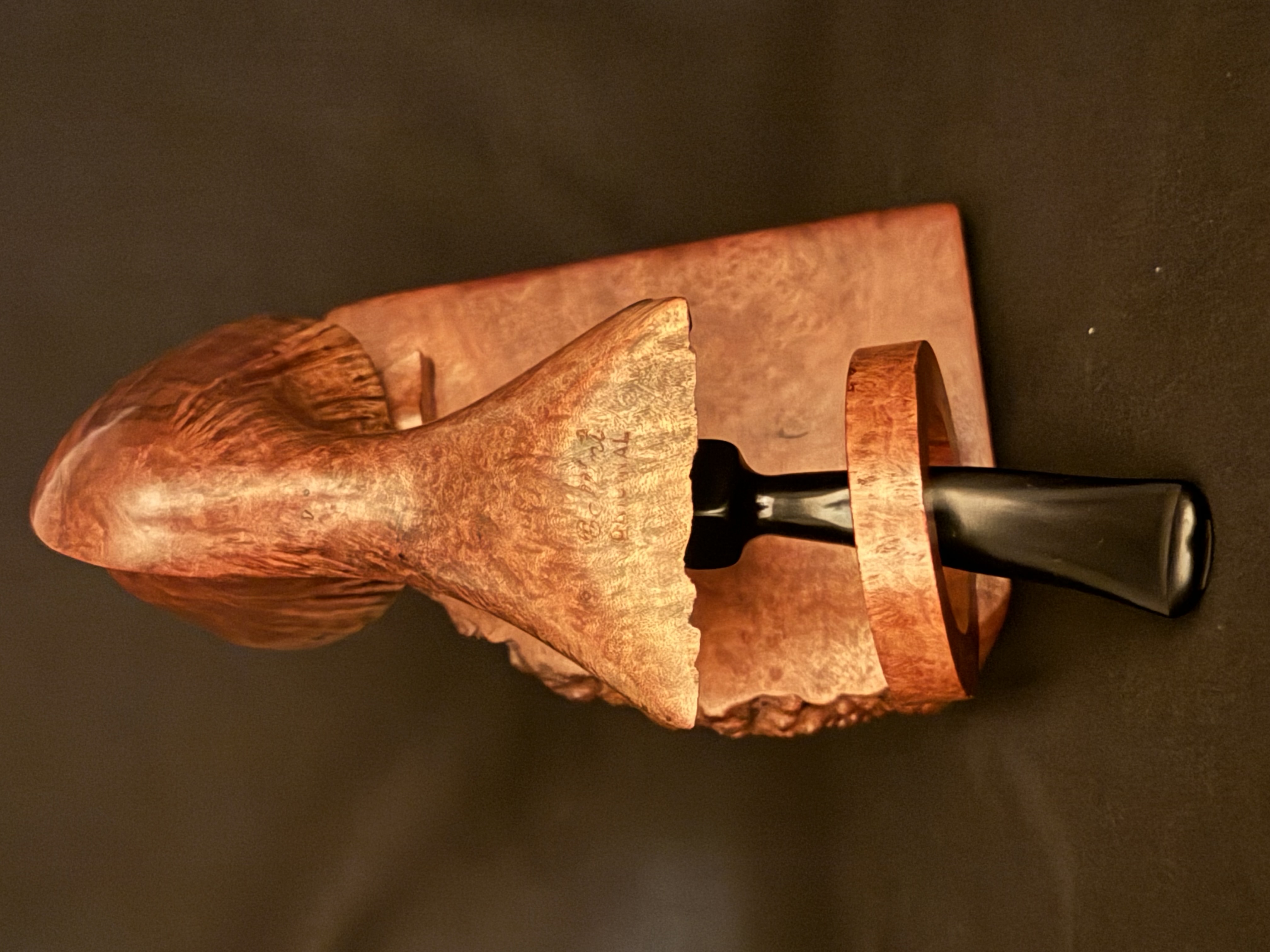 Cellini Original 165mm Block Grain Plateau Estate Pipe 29