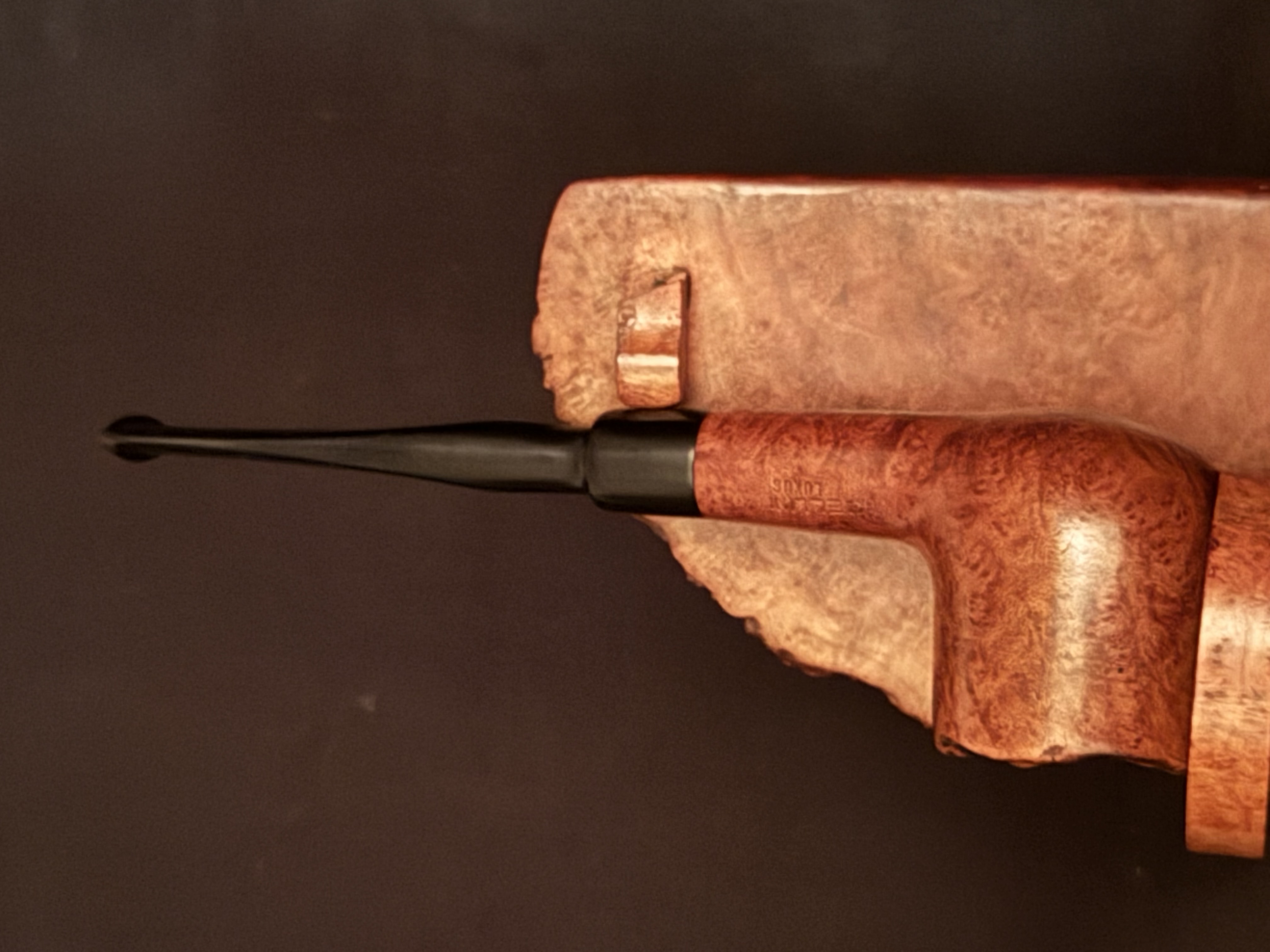 Cillini Luxus Kentucky 470 Straight Pot Vulcanite Smooth Estate Pipe