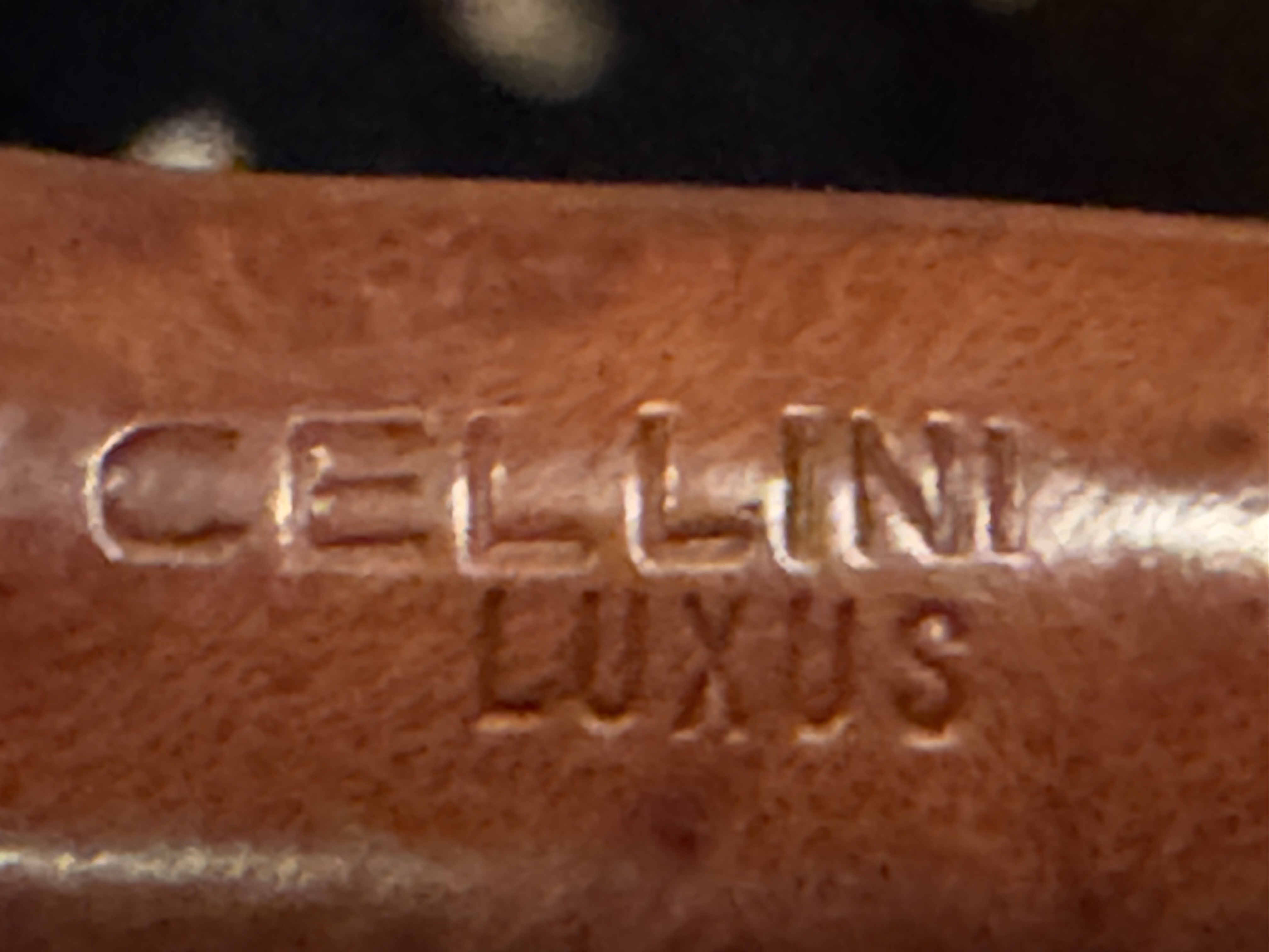 Cillini Luxus Kentucky 470 Straight Pot Vulcanite Smooth Estate Pipe 10