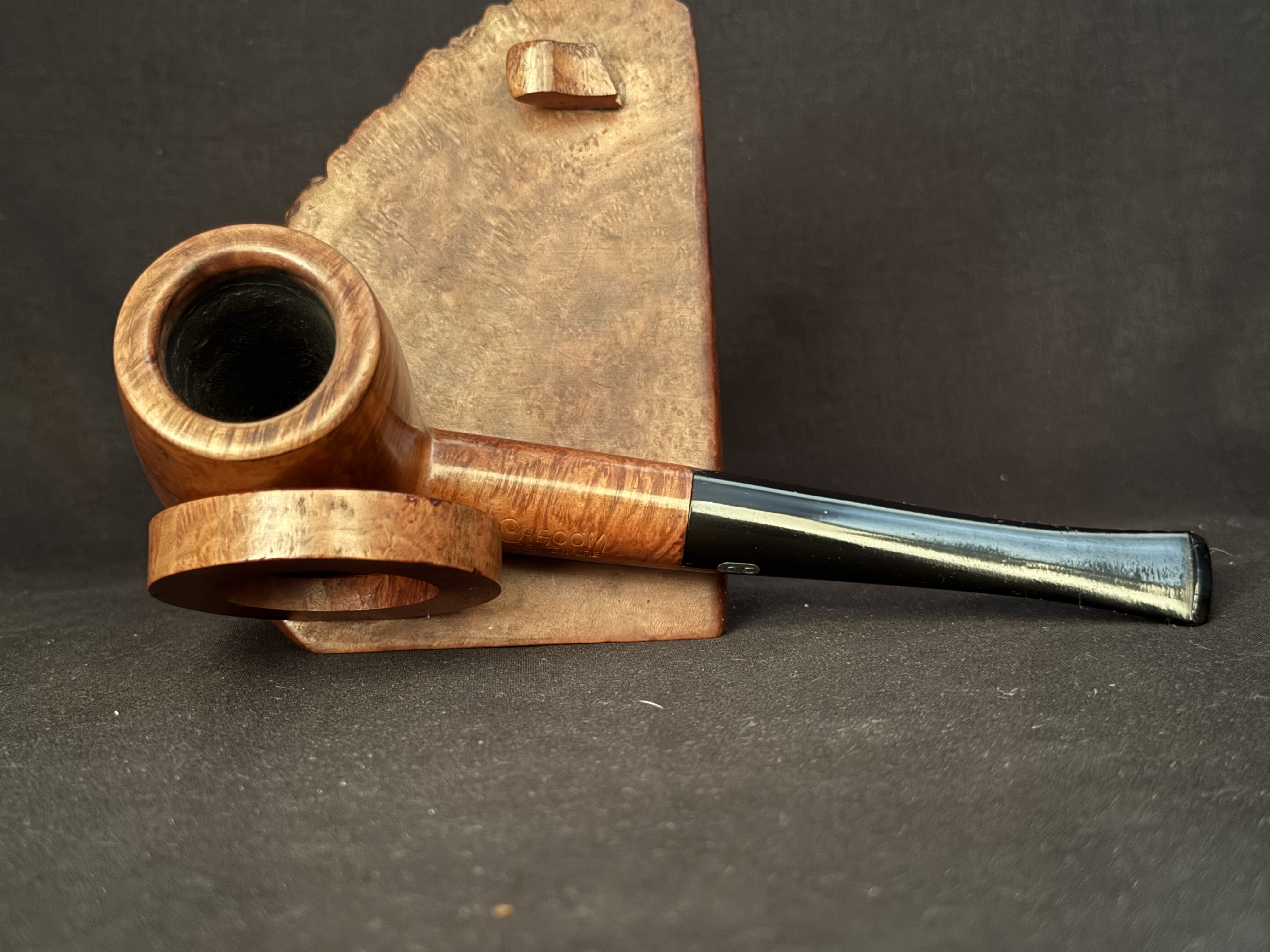 Chacom Centenaire 186 Smooth Straight Billiard Pipe - No Filter 6