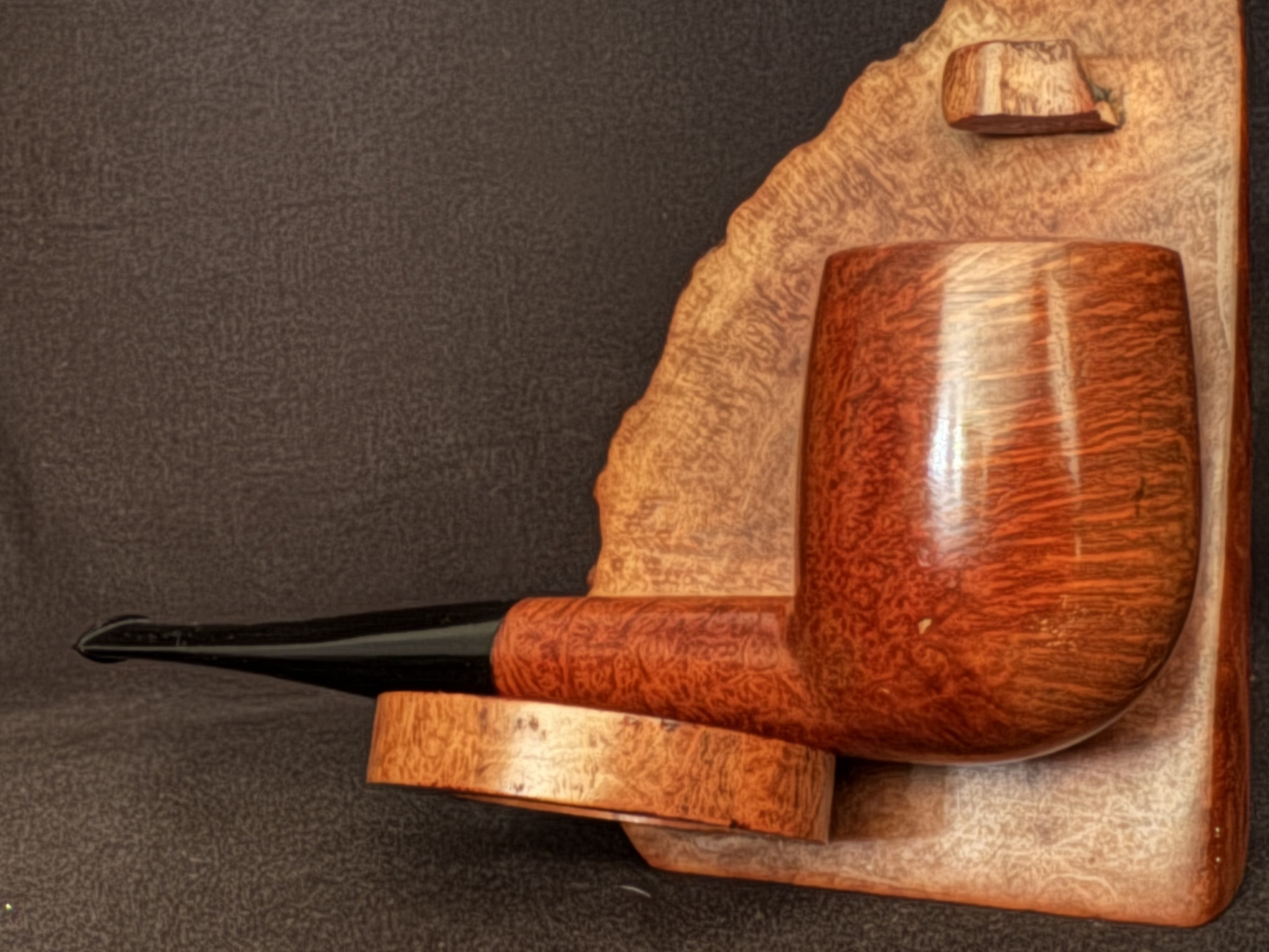 Chacom Centenaire 186 Smooth Straight Billiard Pipe - No Filter 8
