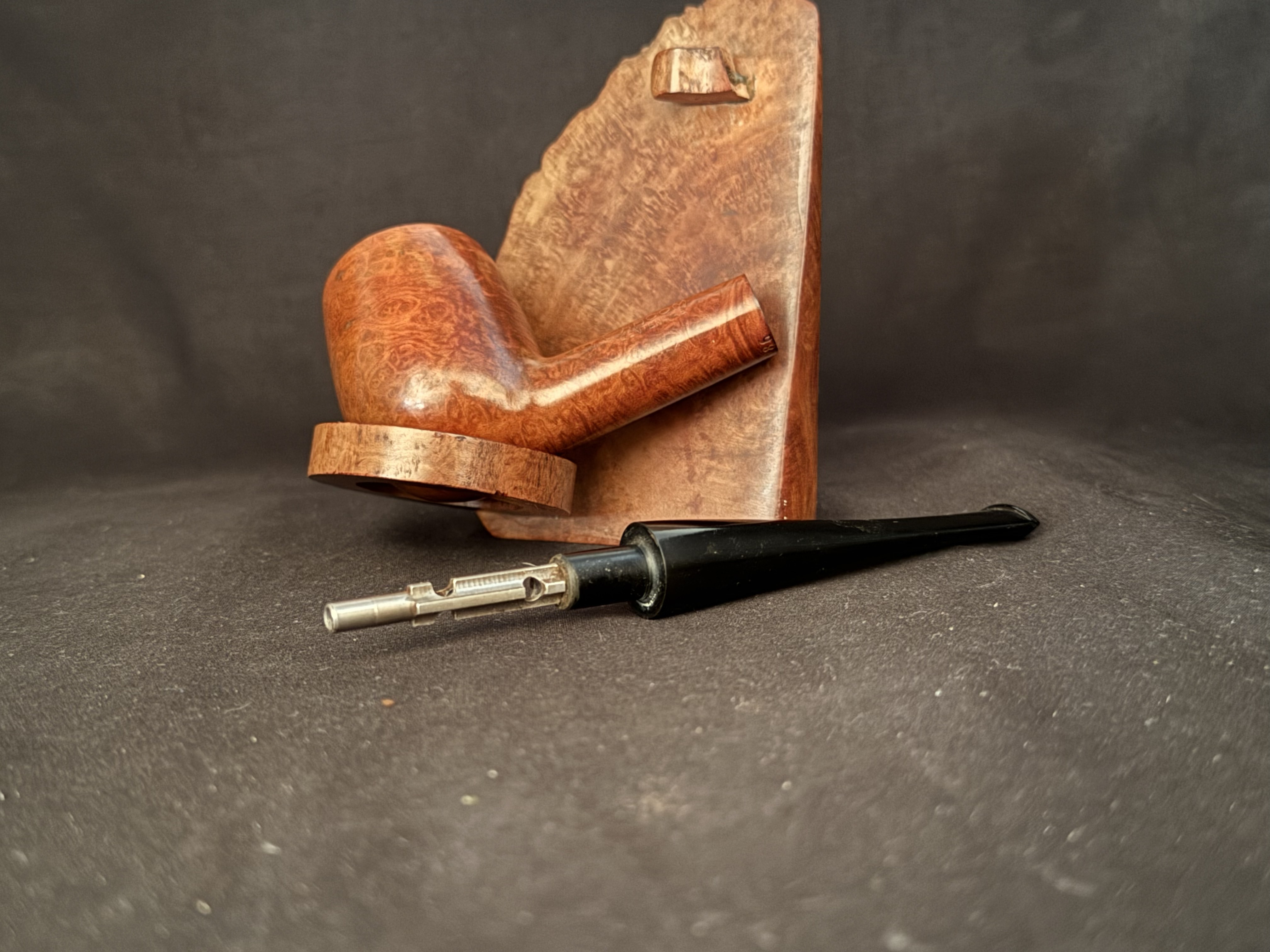 Chacom Centenaire 186 Smooth Straight Billiard Pipe - No Filter 12
