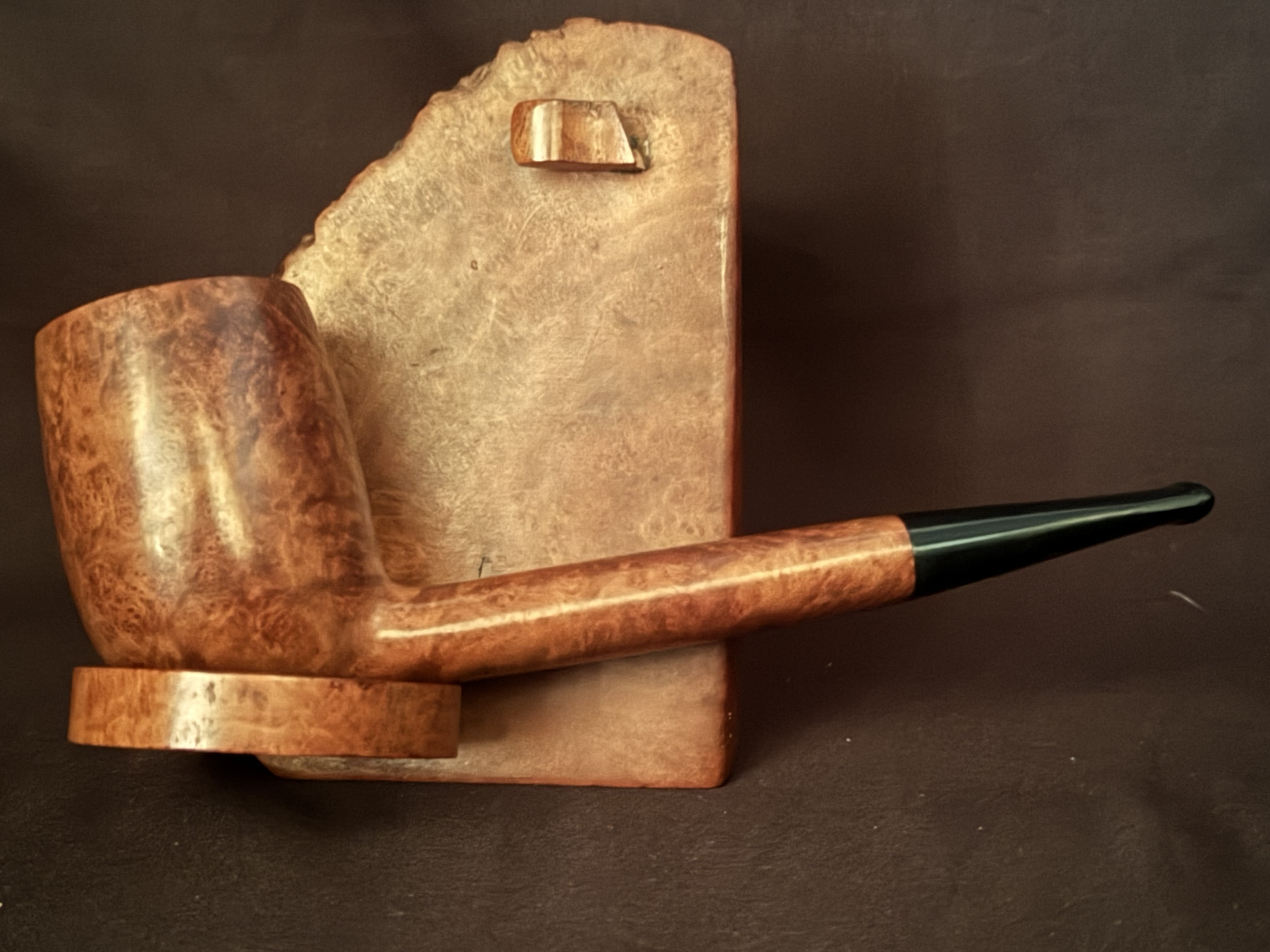 Chap Selection A 13 Straight Canadian Smooth Vulcanite Estate Pipe 3