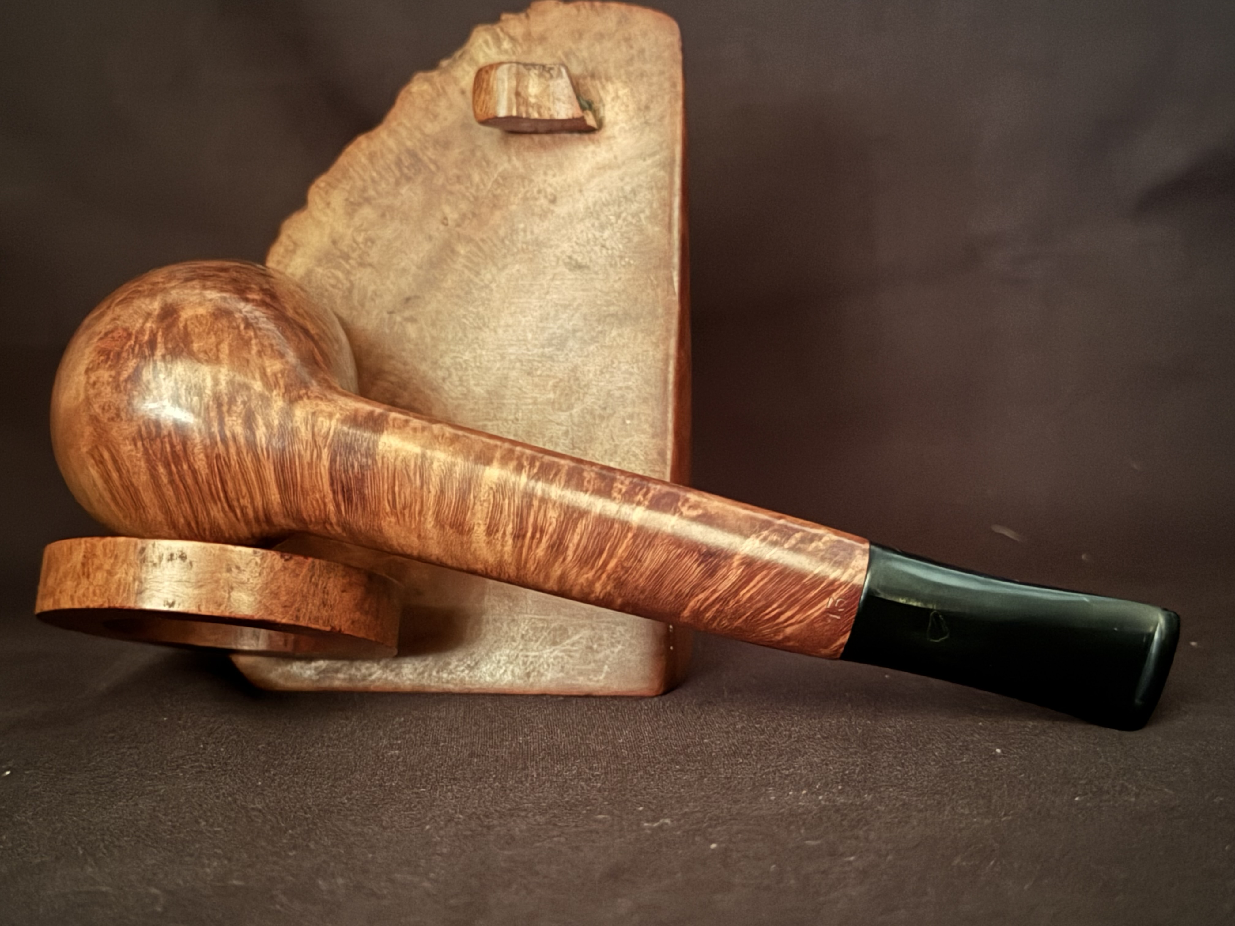 Chap Selection A 13 Straight Canadian Smooth Vulcanite Estate Pipe 6
