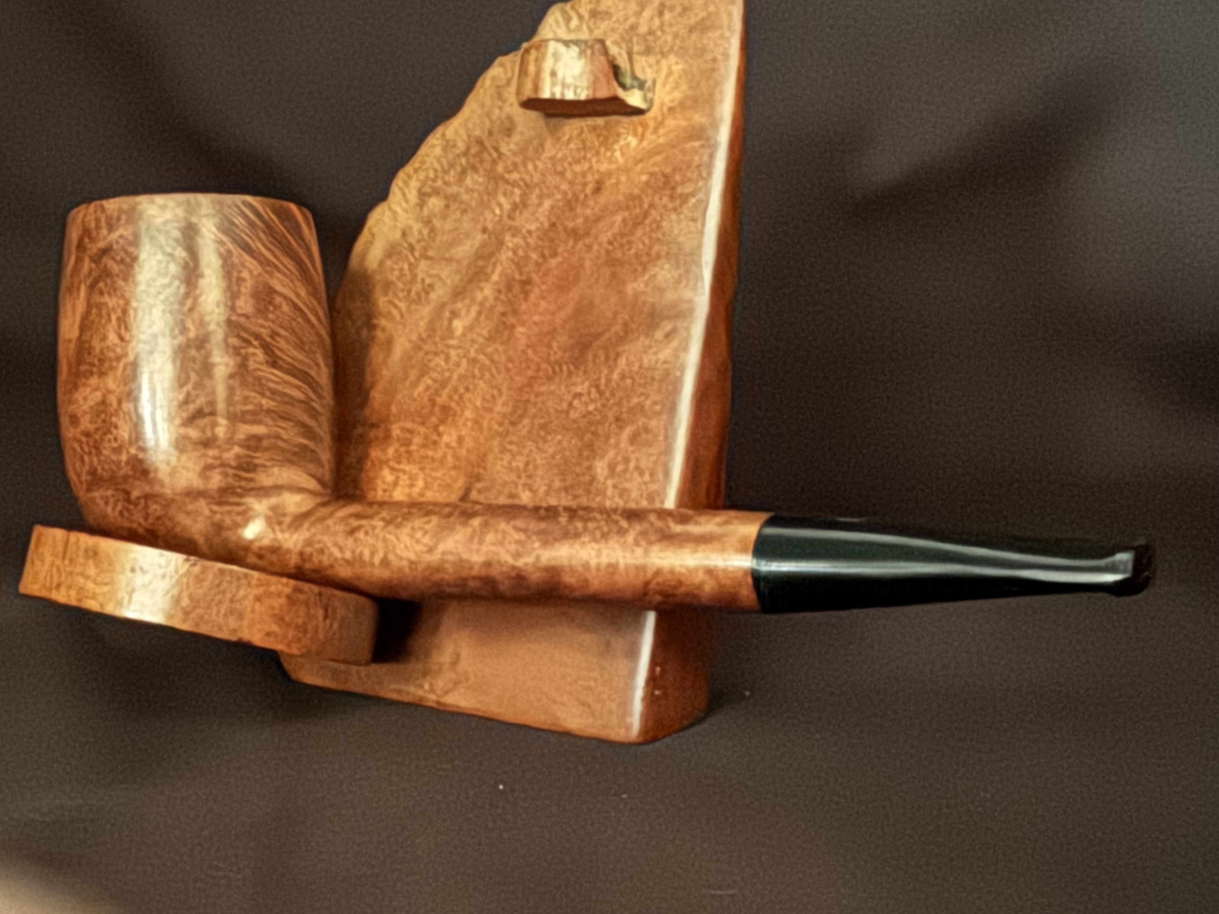 Chap Selection A 13 Straight Canadian Smooth Vulcanite Estate Pipe 8