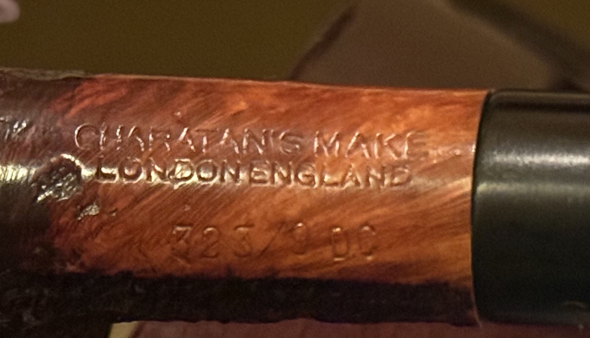 Charatan's Make Special Rhodesian 323/9DC Sandblast Estate Pipe, 1955-1980 7