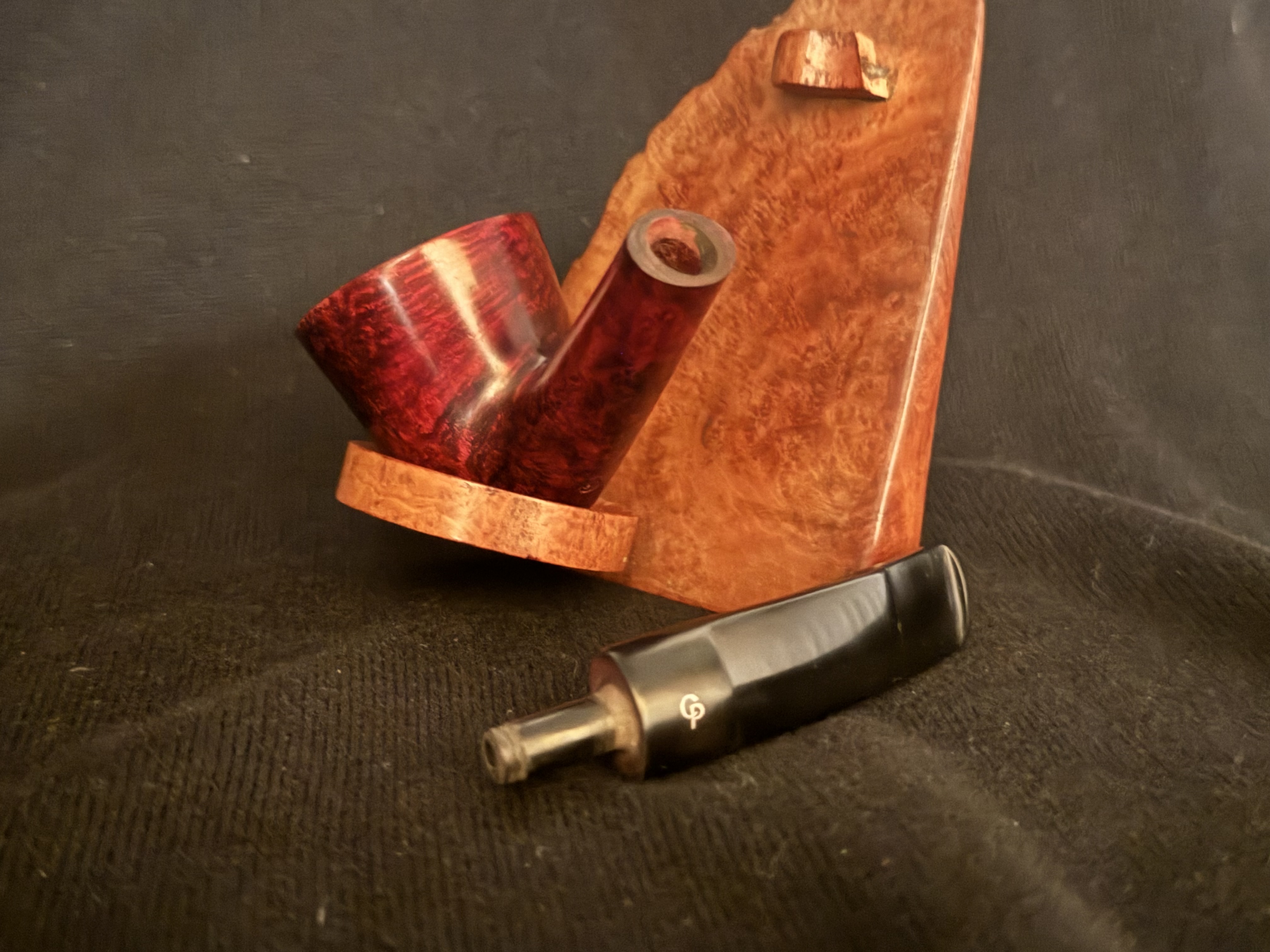 Charatan's Make London England Belvedere 350DC Dublin Estate Pipe 9
