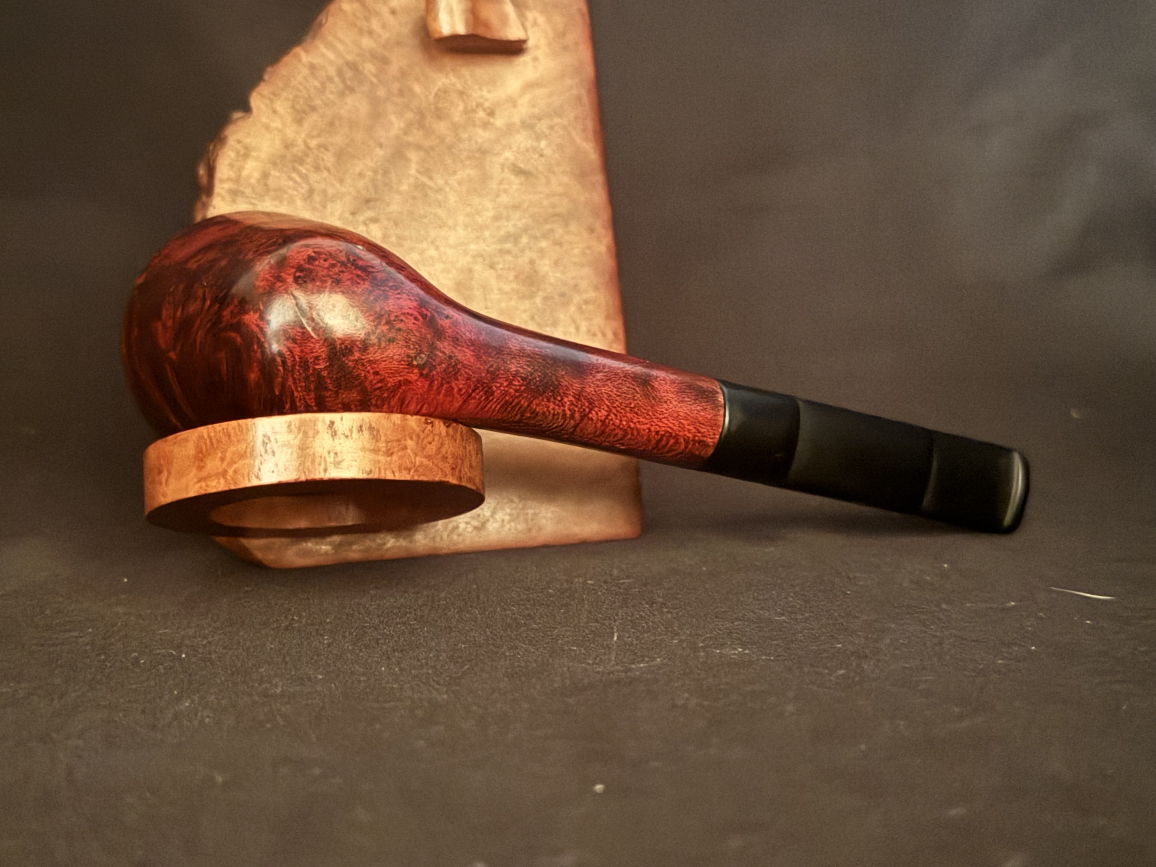 Charatan's Make London England Belvedere 333DC Smooth Straight Dublin Vulcanite Estate Pipe 7