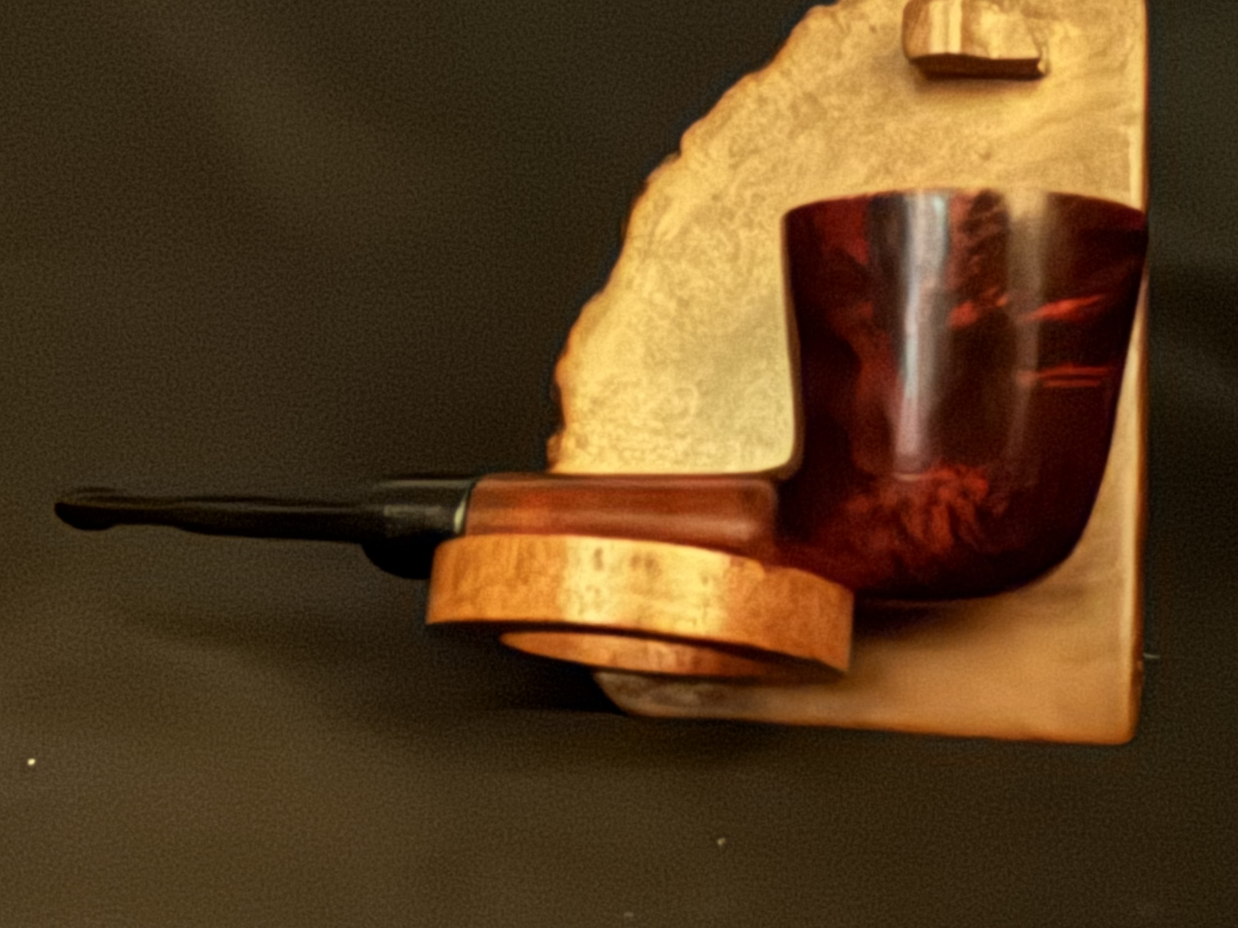 Charatan's Make London England Belvedere 333DC Smooth Straight Dublin Vulcanite Estate Pipe 8