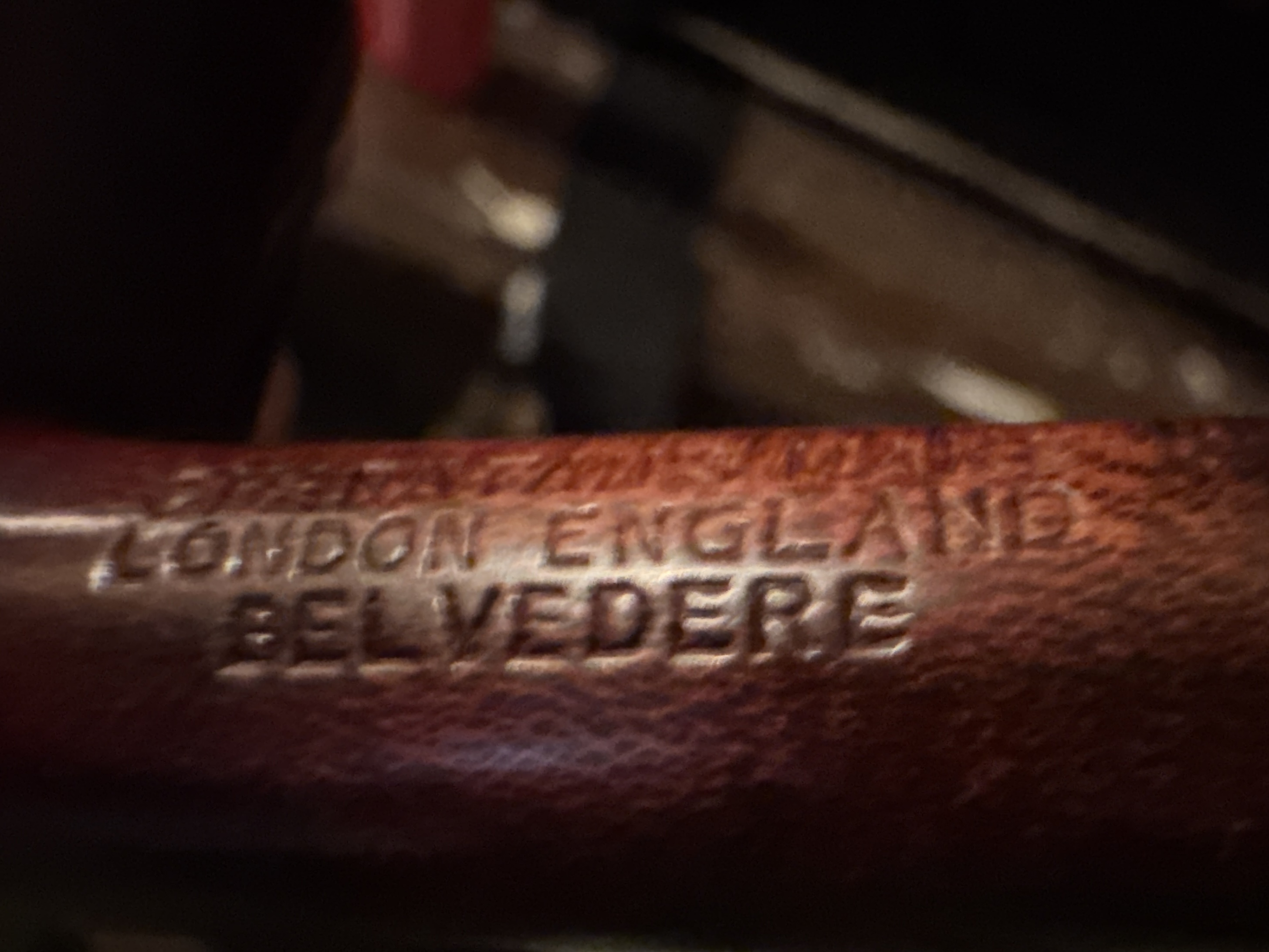 Charatan's Make London England Belvedere 333DC Smooth Straight Dublin Vulcanite Estate Pipe 13