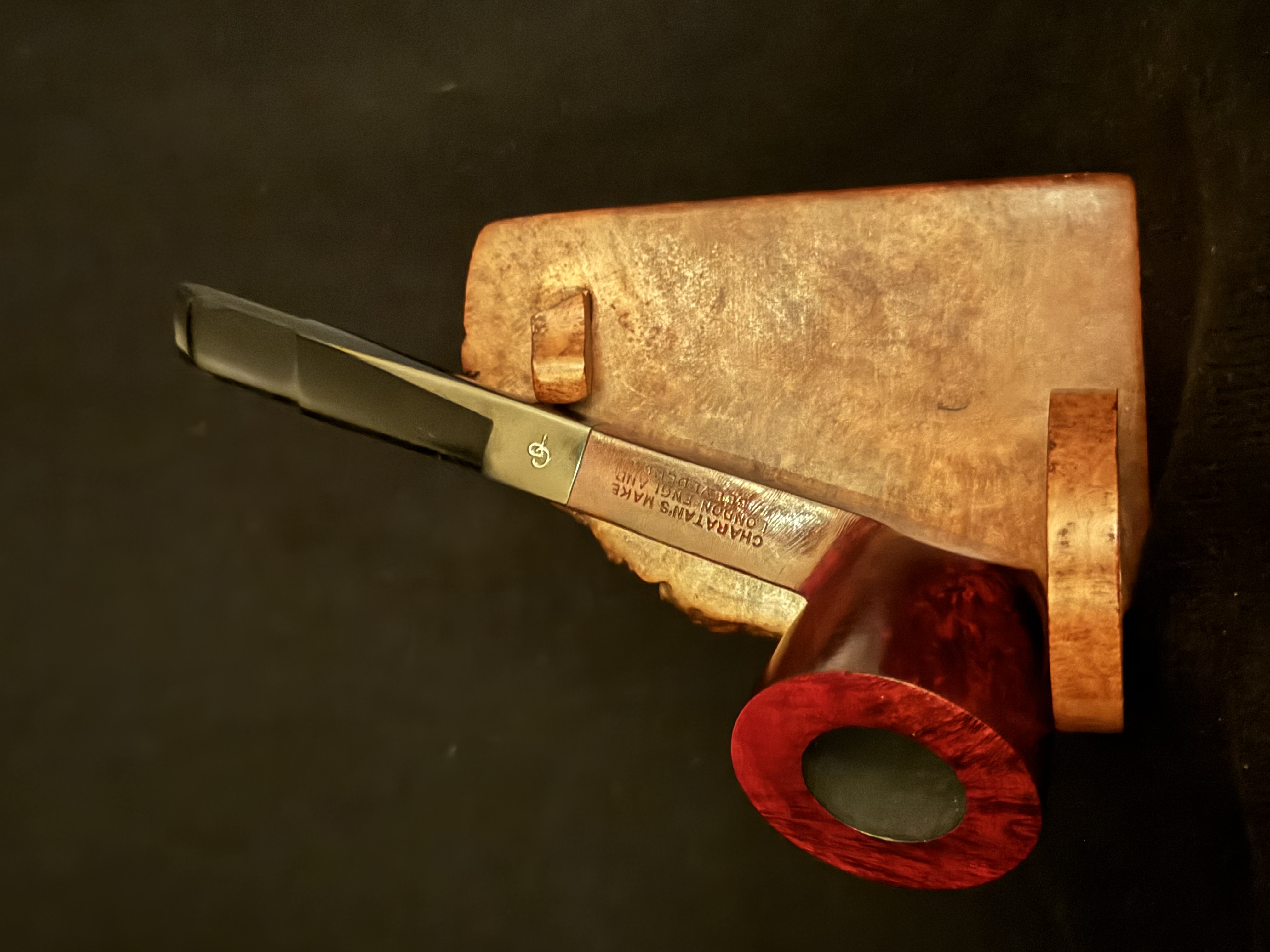 Charatan's Make London England Belvedere 335DC Estate Pipe 2