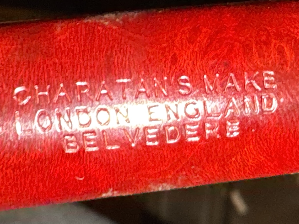 Charatan's Make London England Belvedere 30120DC/ Unsmoked Estate Pipe 10