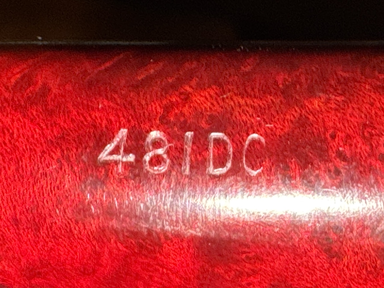 Charatan's Make London Belvedere 481DC/ Straight Volcano Poker Vulcanite Stem 11