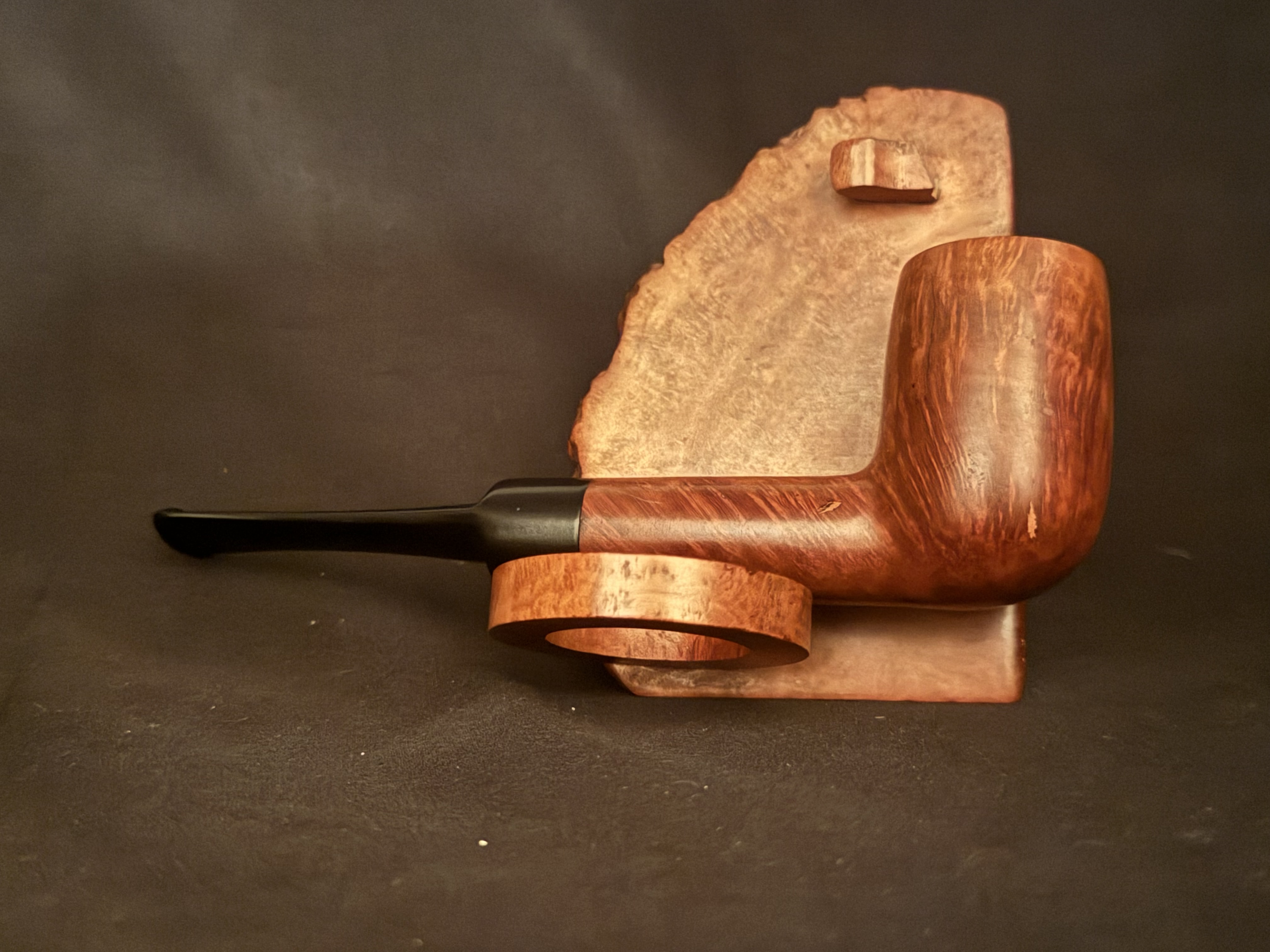 Chateau Filter 'S' 071 Straight Billiard Vulcanite Vulcanite Estate Pipe 4