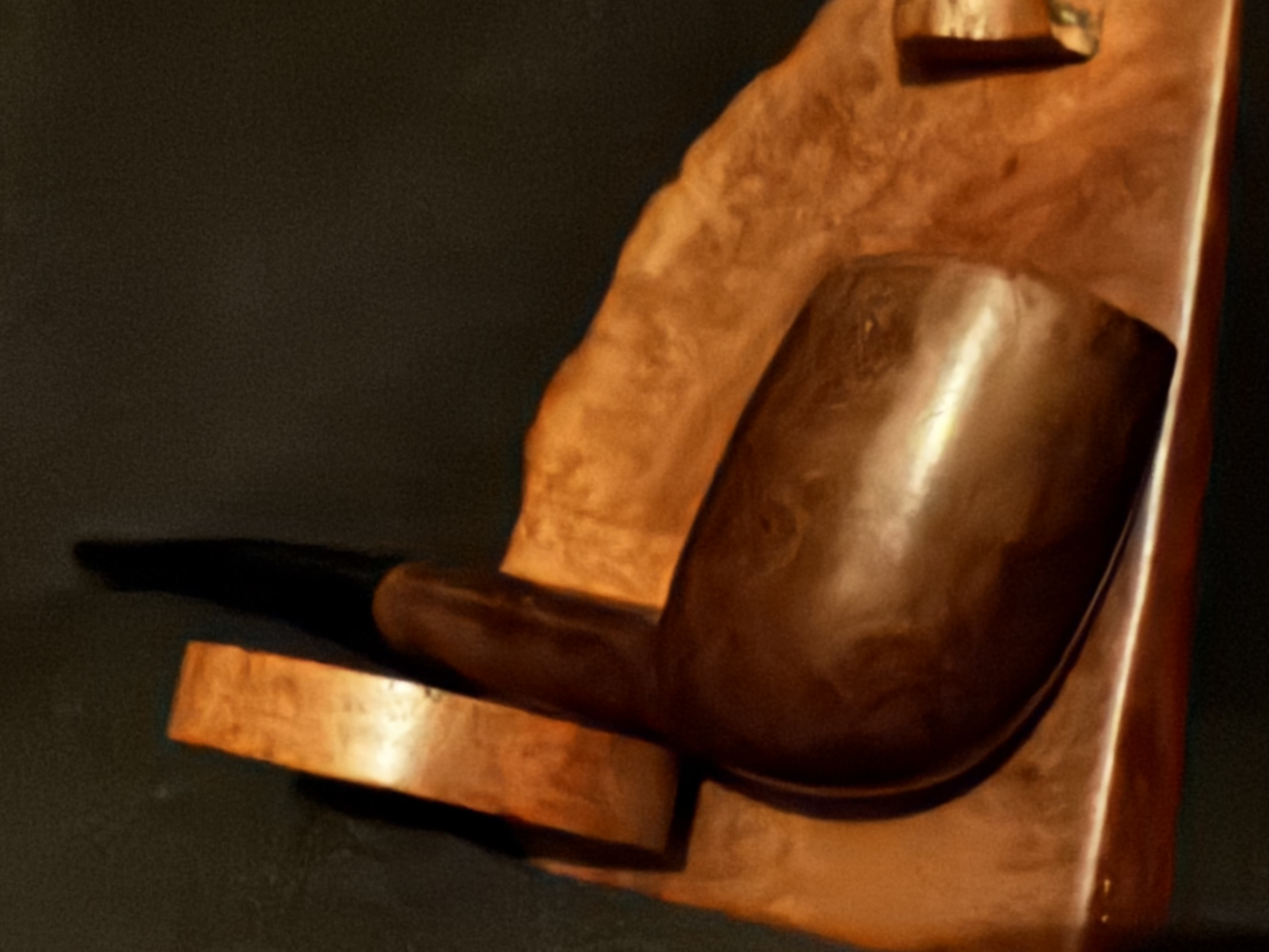 Guildhall London Pipes England Straight Cutty Oval Estate Pipe 7