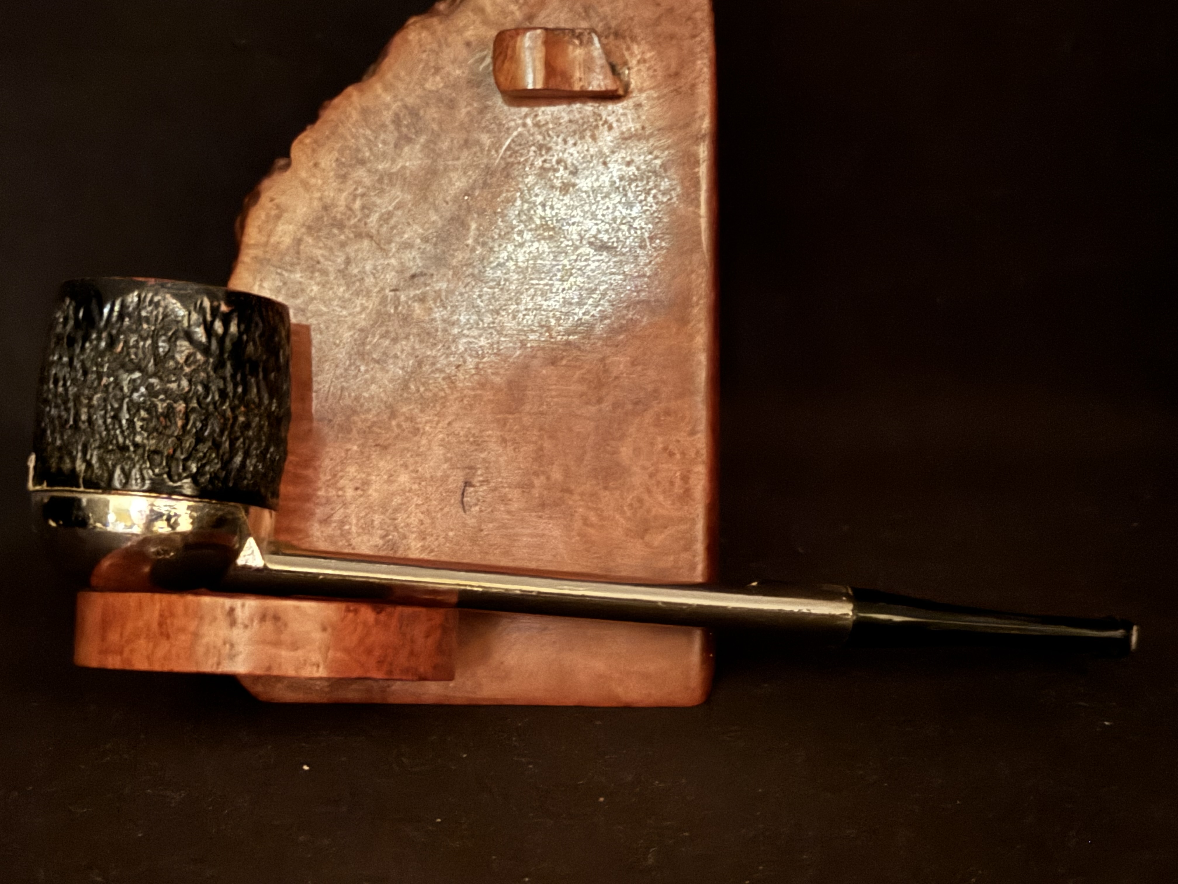 Vintage Coolmaster Nylon Biteproof Double Bore Briar Bowl Meerschaum Insert Pipe 3