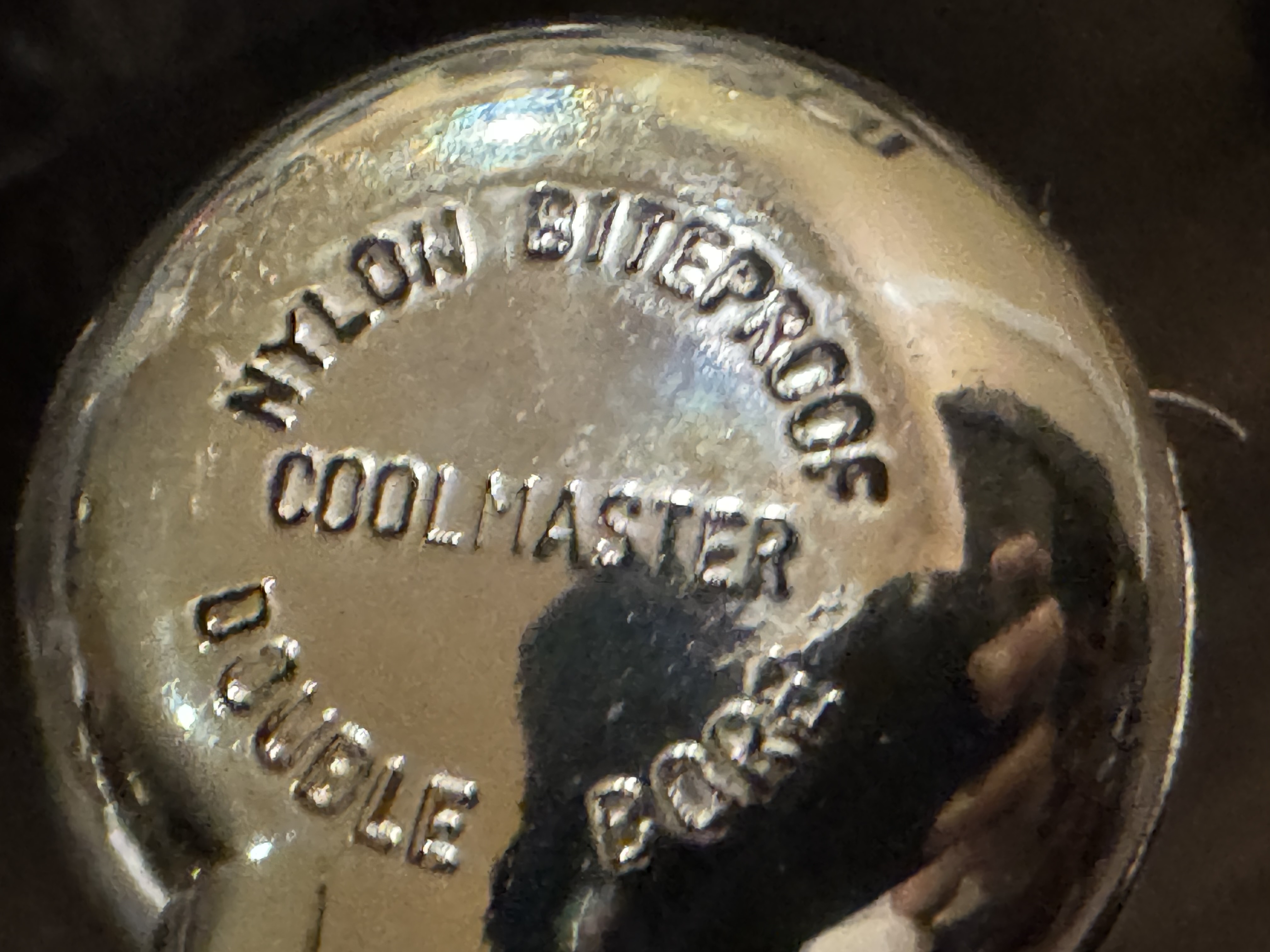 Vintage Coolmaster Nylon Biteproof Double Bore Briar Bowl Meerschaum Insert Pipe 11