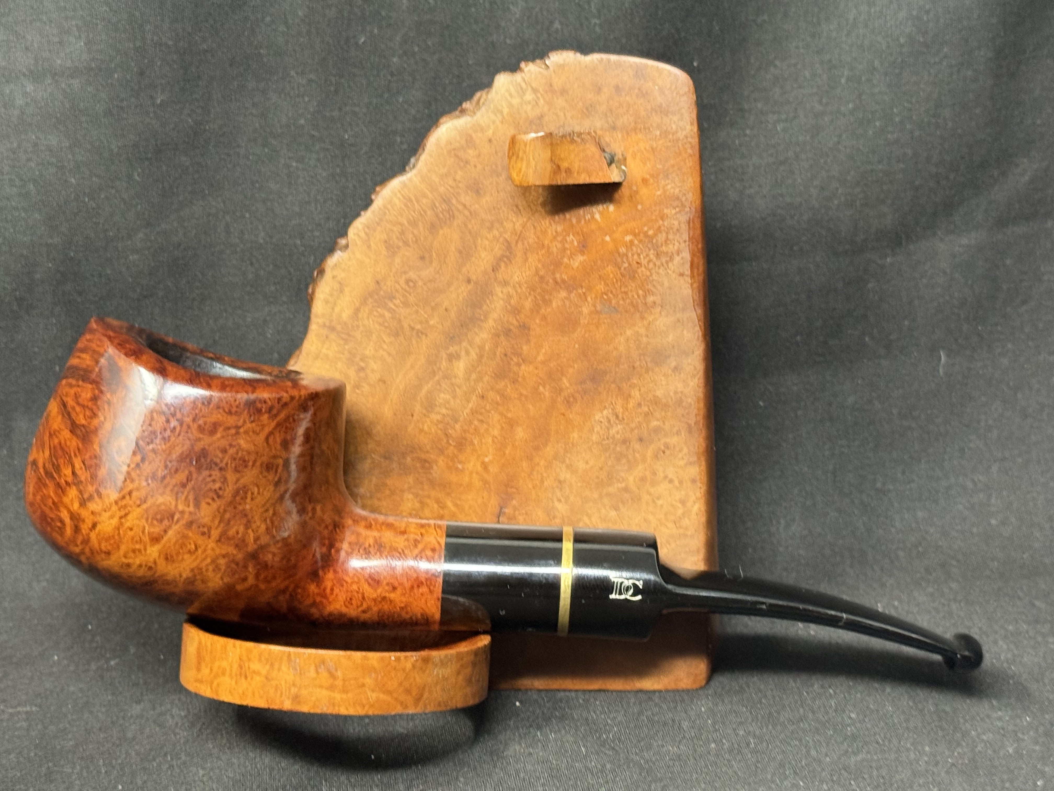 Danske Club Naturel Estate Billiard Pair - Danish Briar Pipe - Brown 4