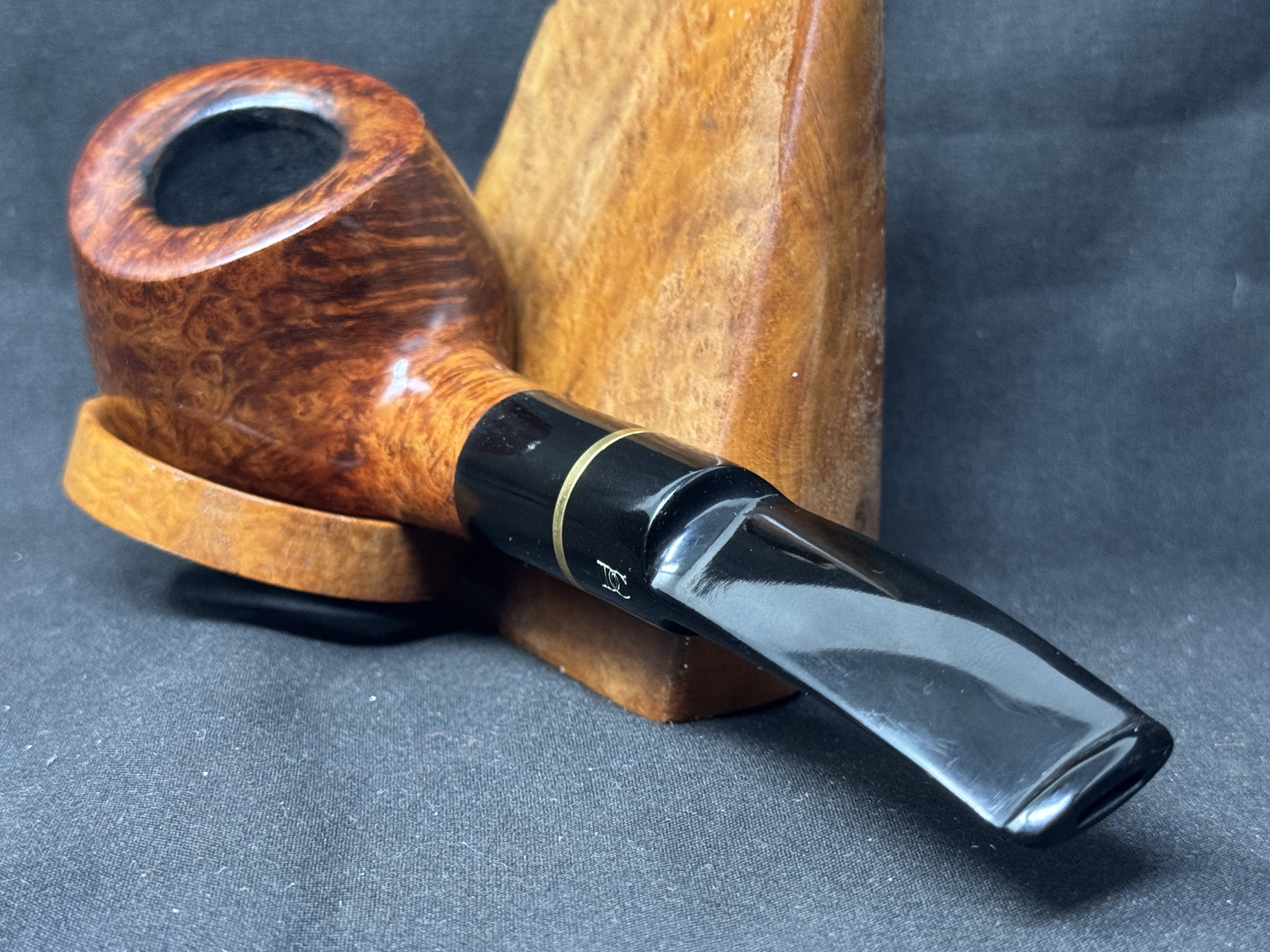 Danske Club Naturel Estate Billiard Pair - Danish Briar Pipe - Brown 7