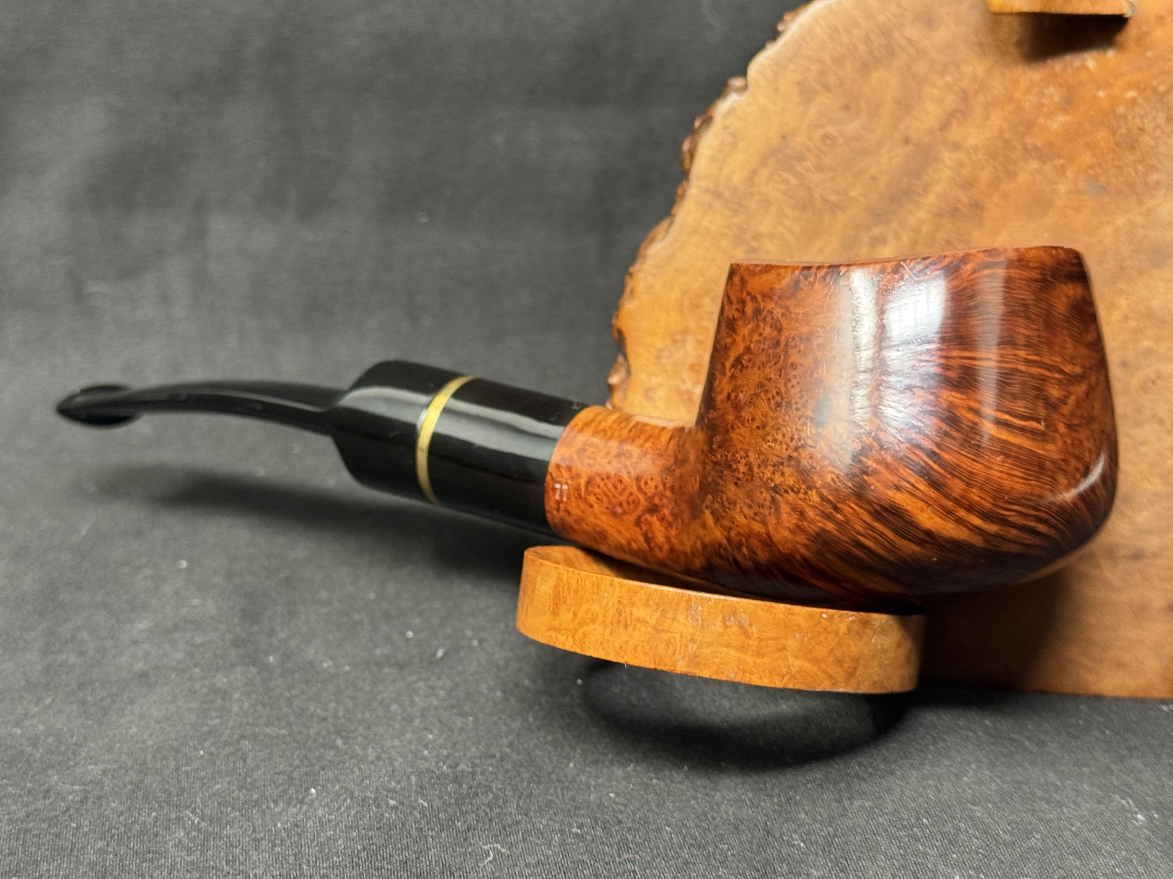 Danske Club Naturel Estate Billiard Pair - Danish Briar Pipe - Brown 8