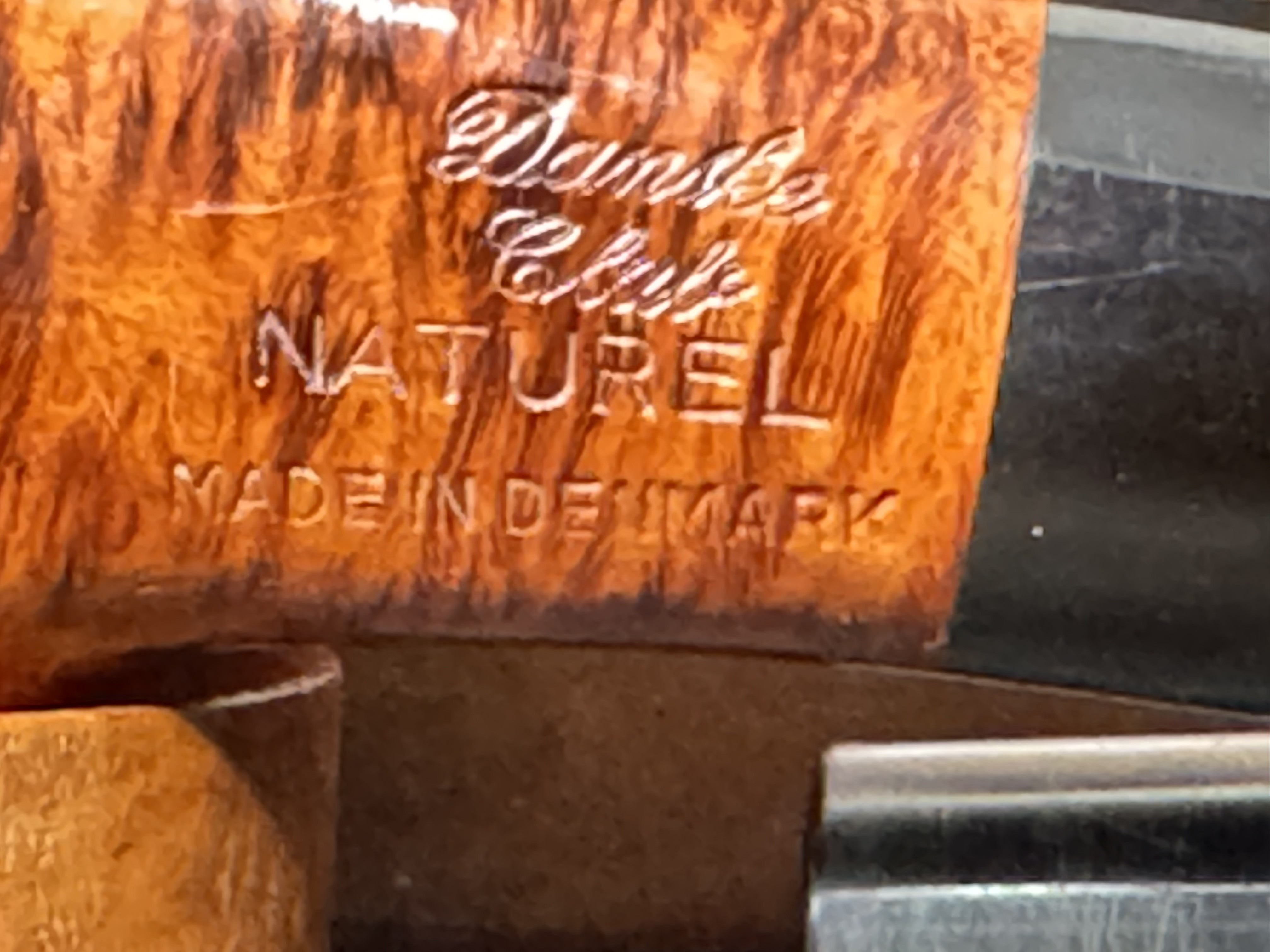 Danske Club Naturel Estate Billiard Pair - Danish Briar Pipe - Brown 10
