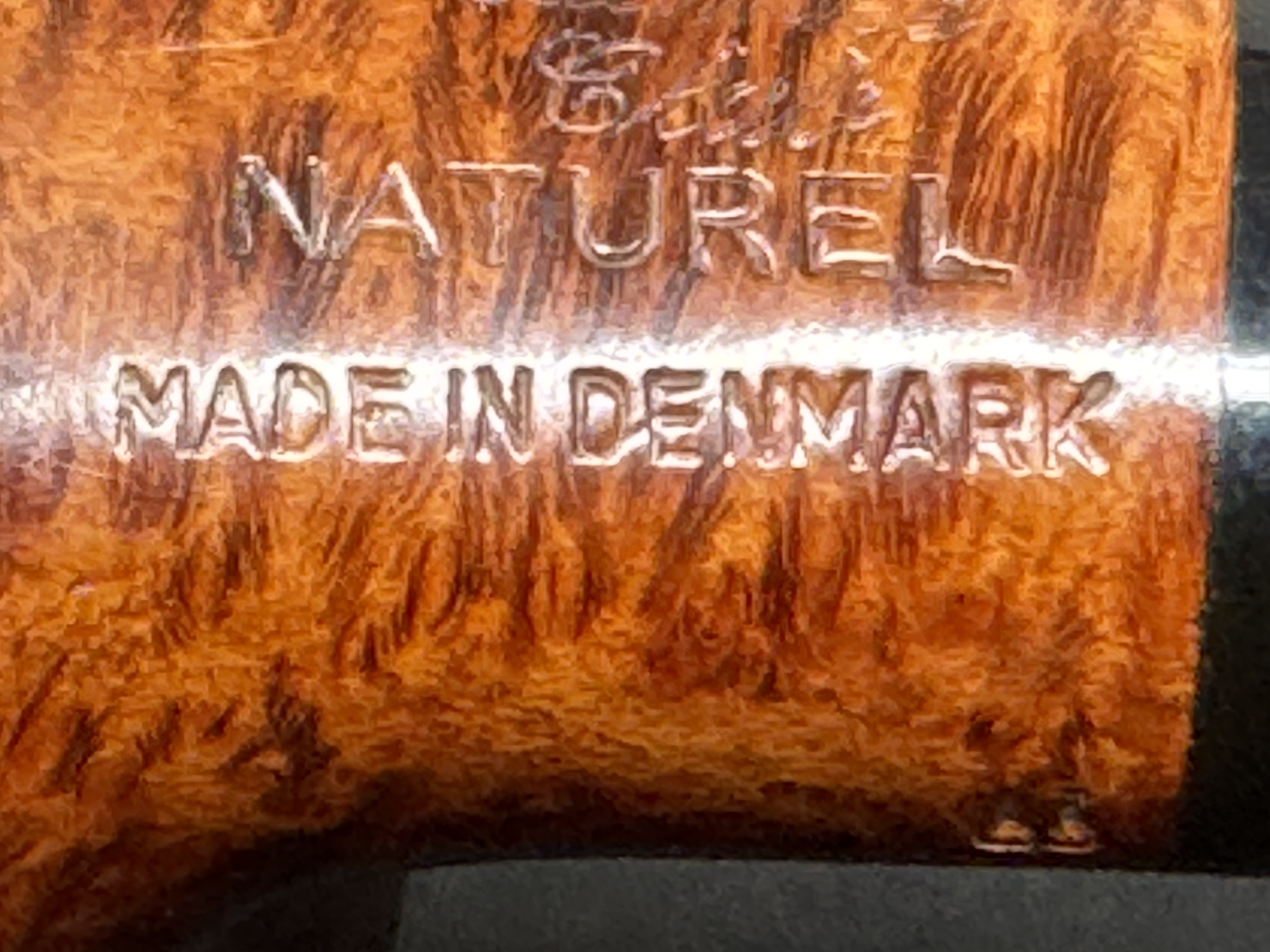 Danske Club Naturel Estate Billiard Pair - Danish Briar Pipe - Brown 11