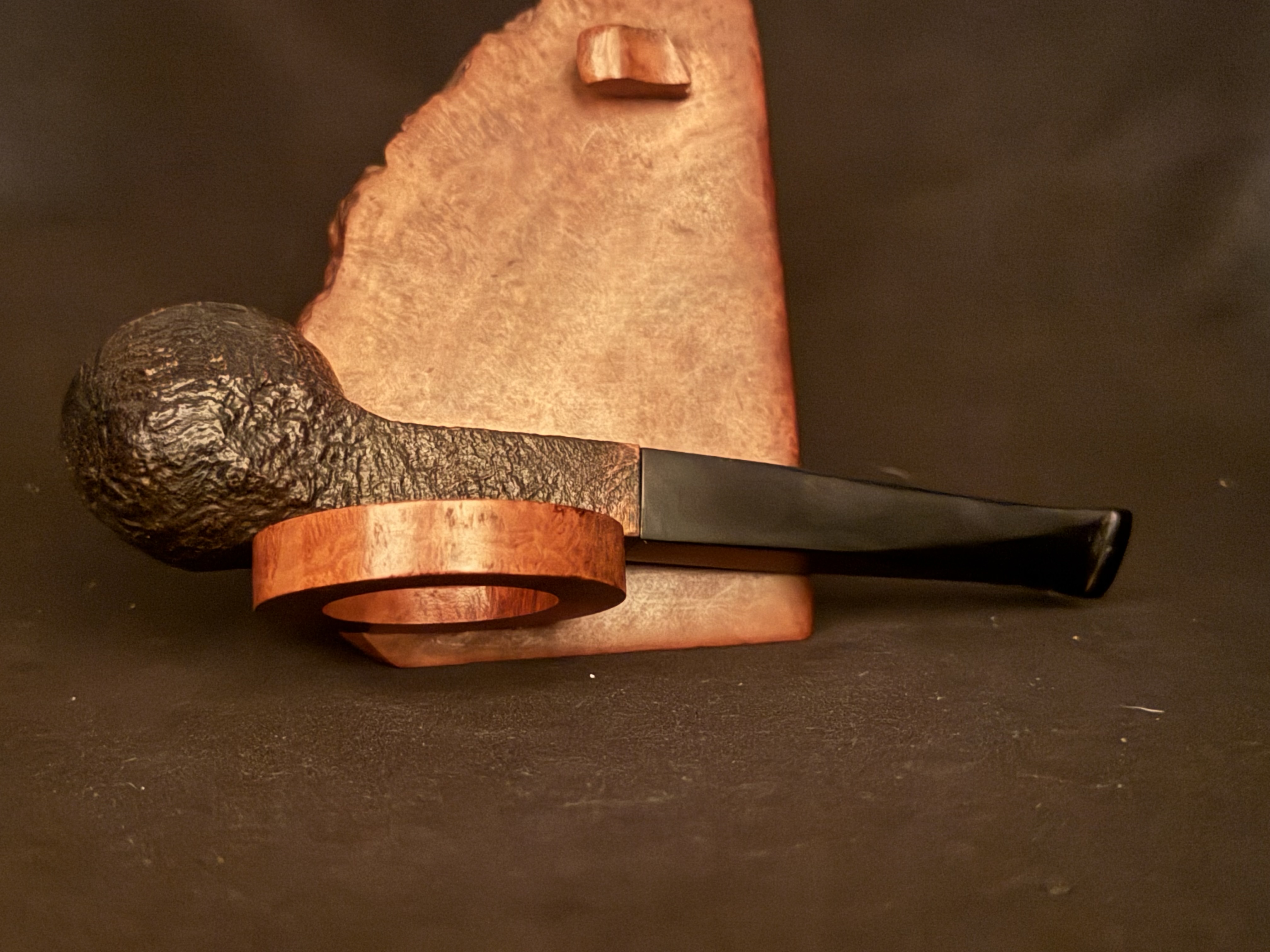 Denicotea Club Sandblast Straight Rhodesian Estate Pipe 4