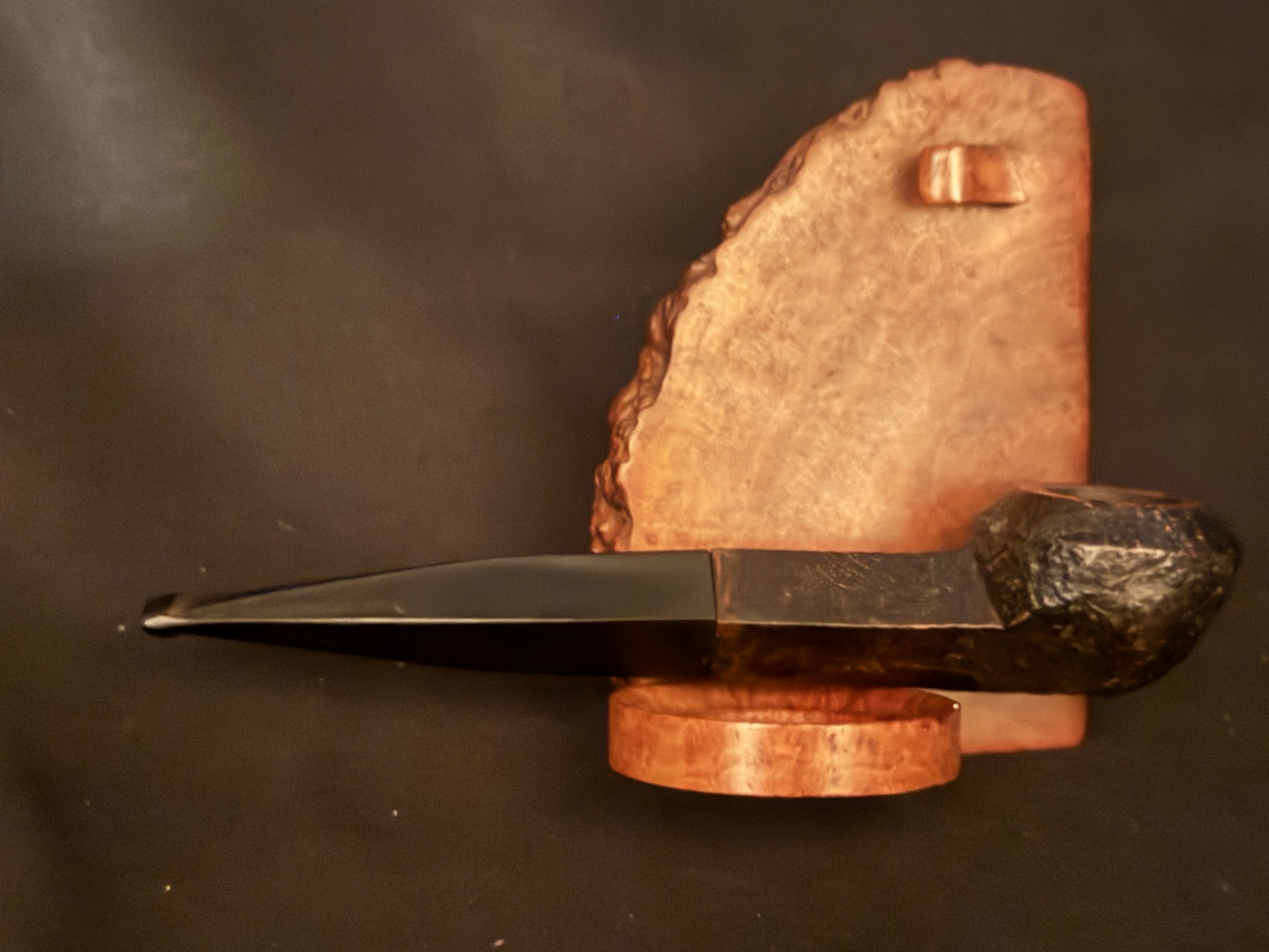 Denicotea Club Sandblast Straight Rhodesian Estate Pipe 7