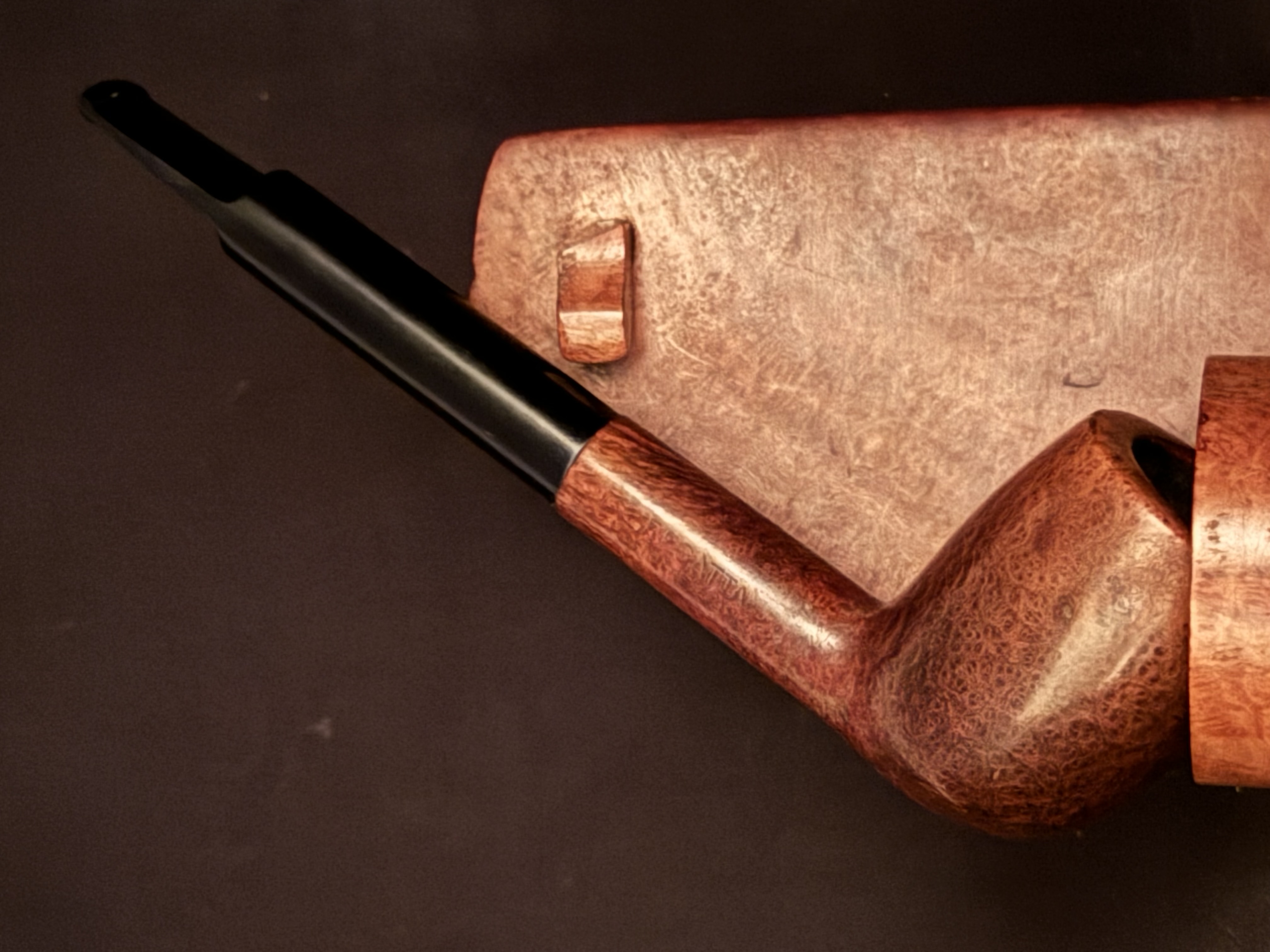 Denicote Deluxe 771 Regatta Straight Billiard Estate Pipe 2