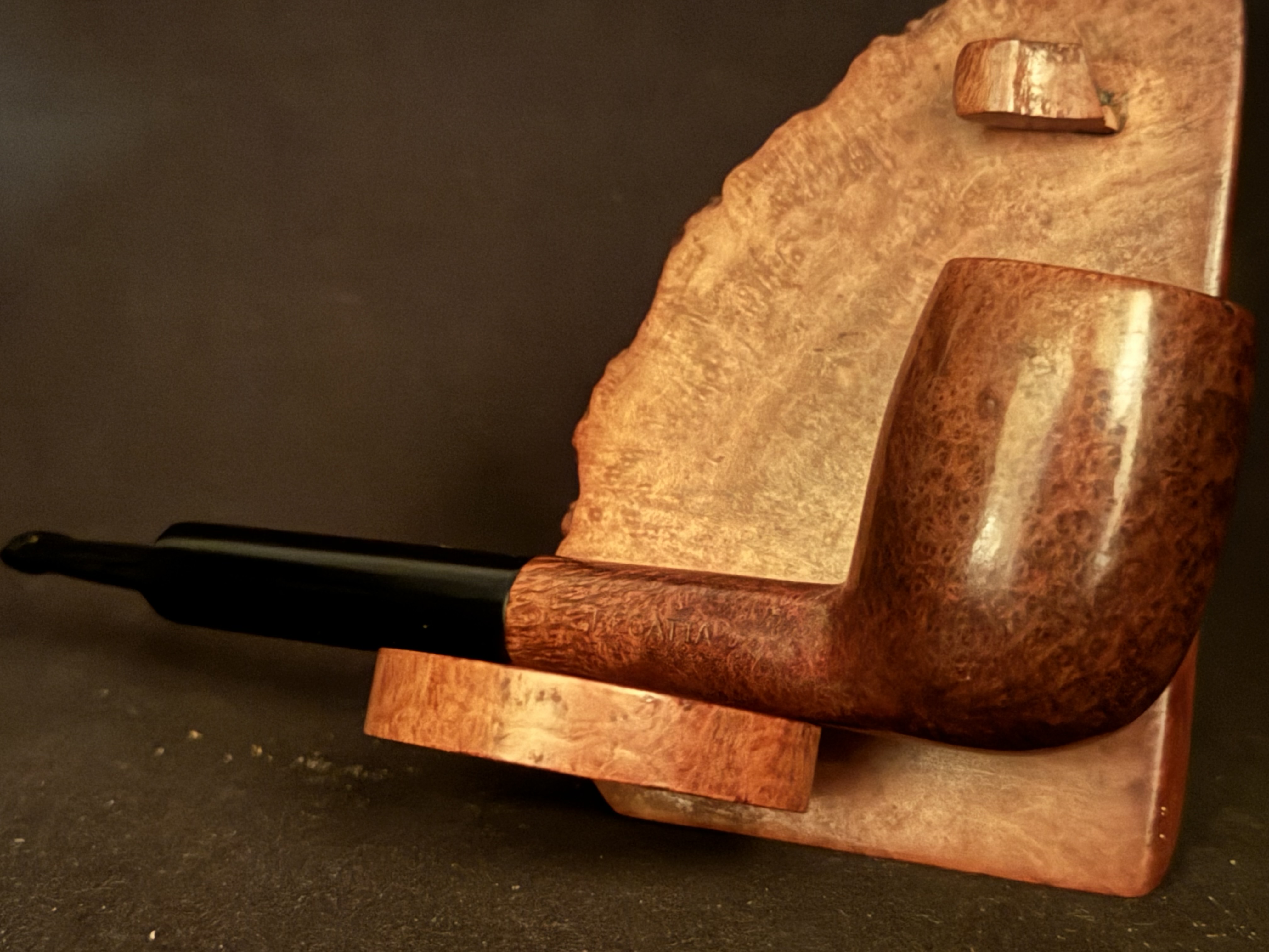 Denicote Deluxe 771 Regatta Straight Billiard Estate Pipe 6