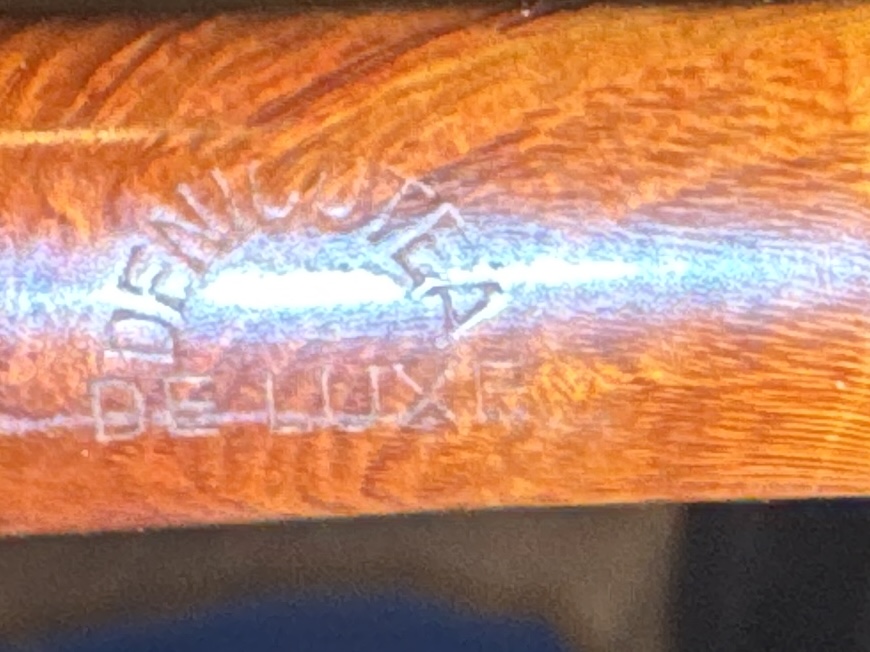 Denicote Deluxe 771 Regatta Straight Billiard Estate Pipe 12